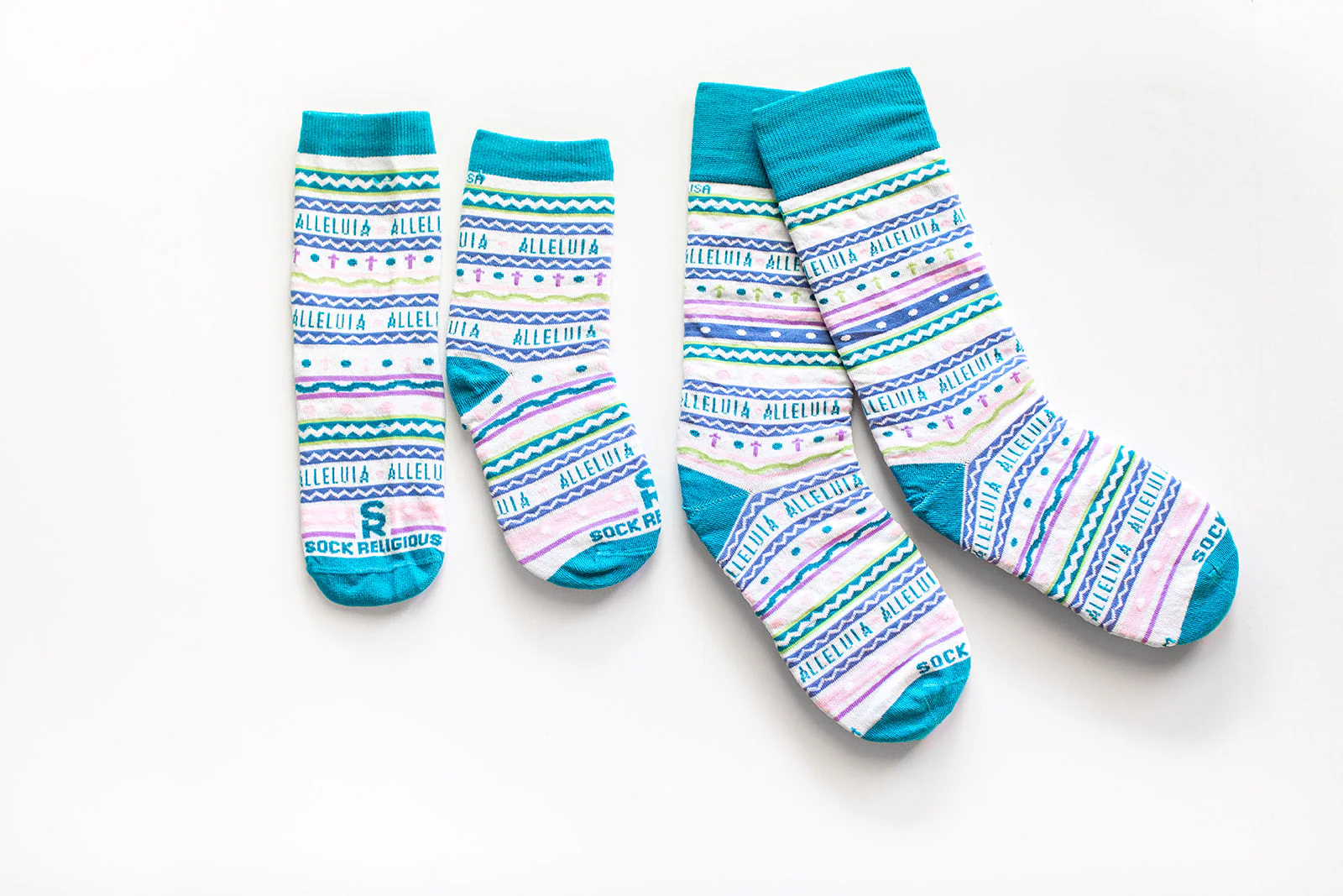 Easter Egg Adult XL Socks - Image 2