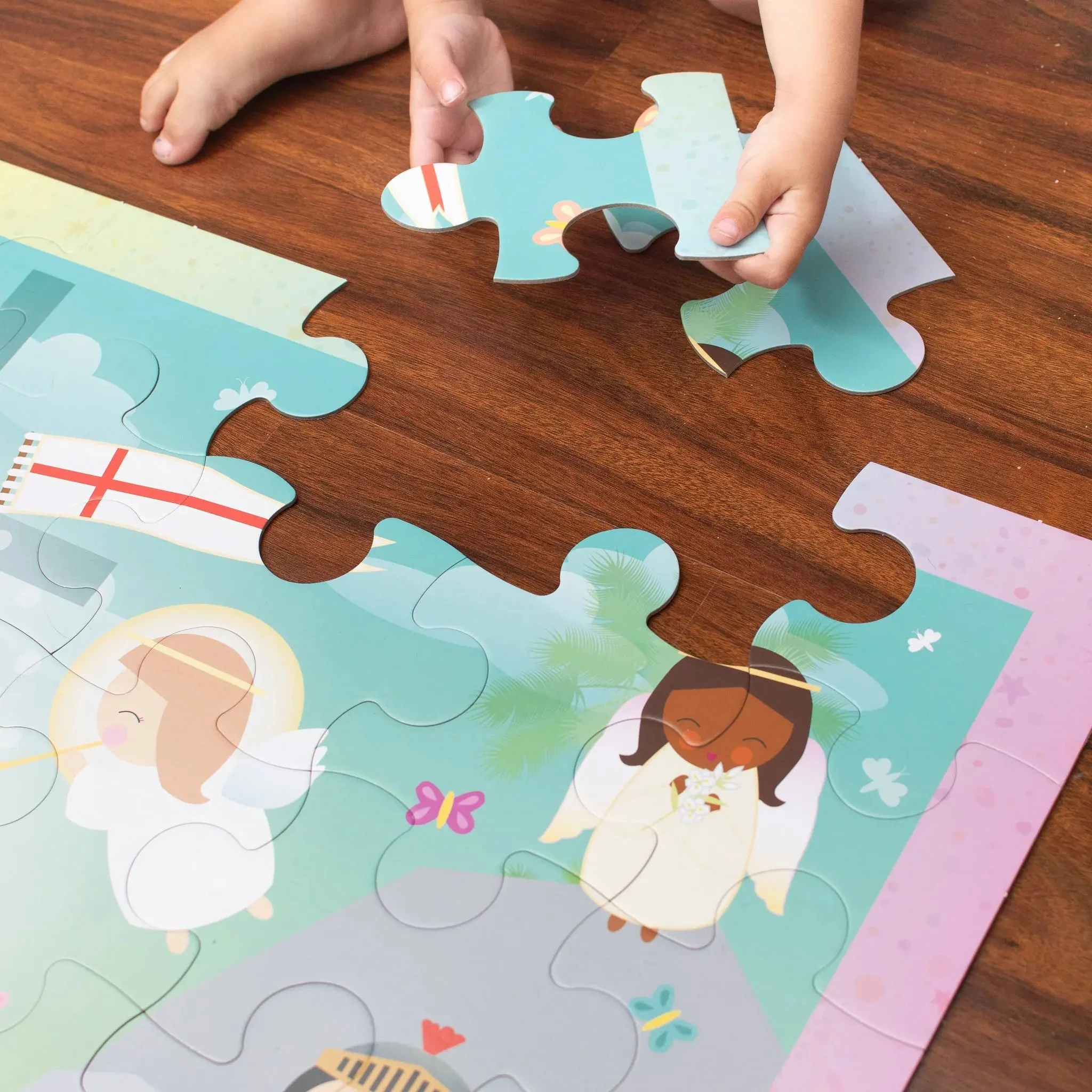 Easter Morning Giant Floor Puzzle 24" x 36" - Image 3