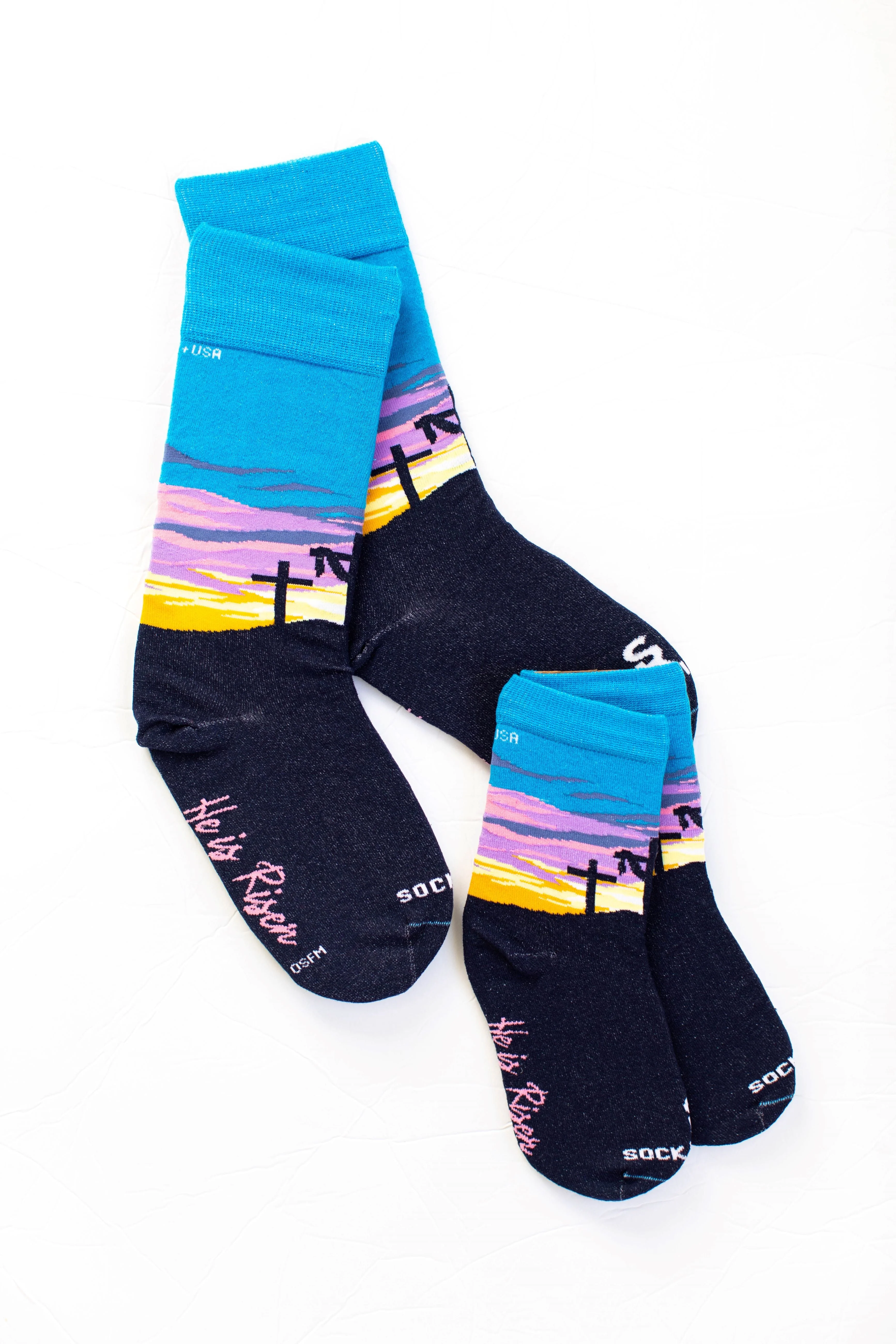 Easter Sunrise Adult Socks - Image 2