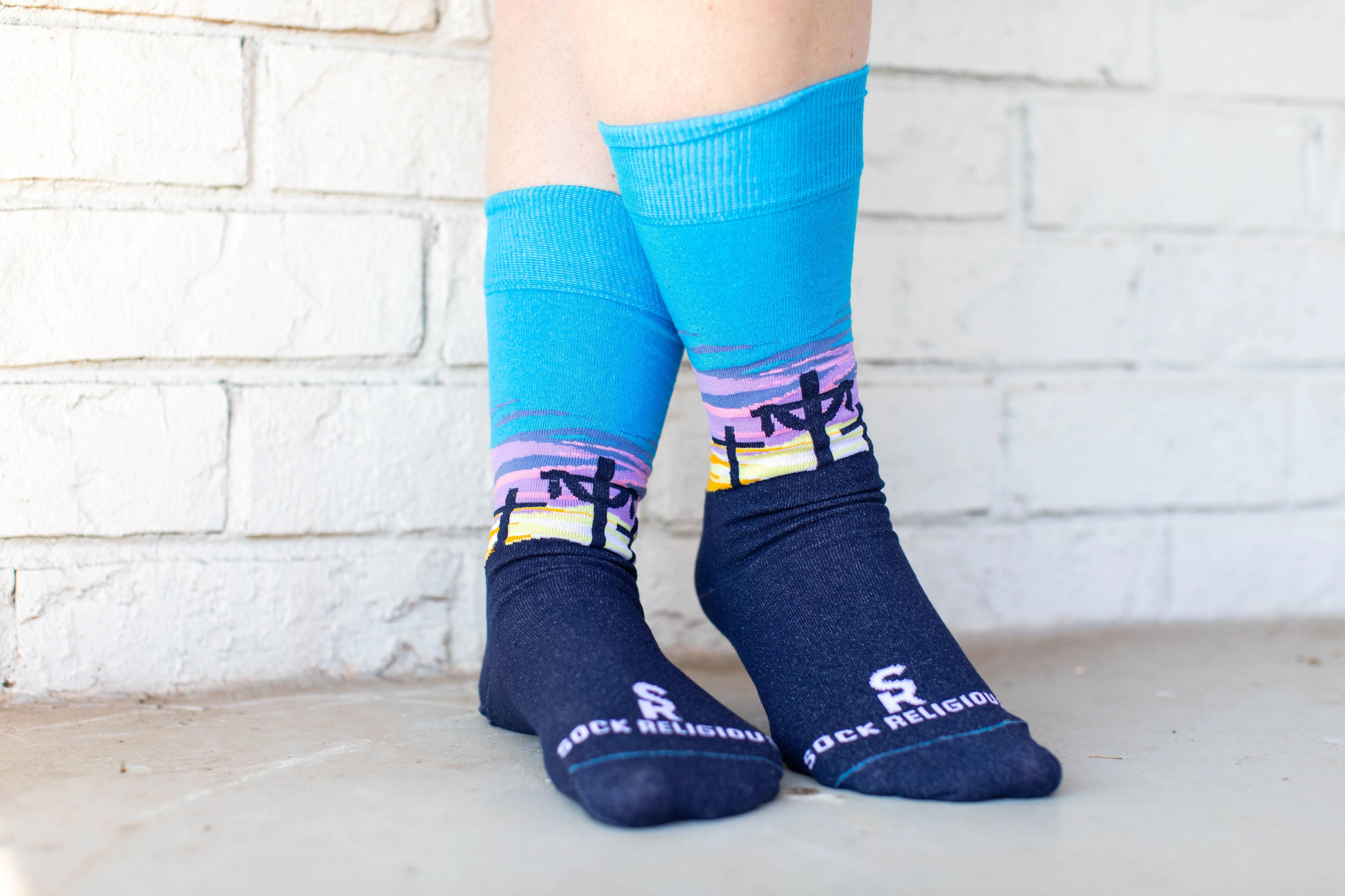 Easter Sunrise Adult XL Socks - Image 4