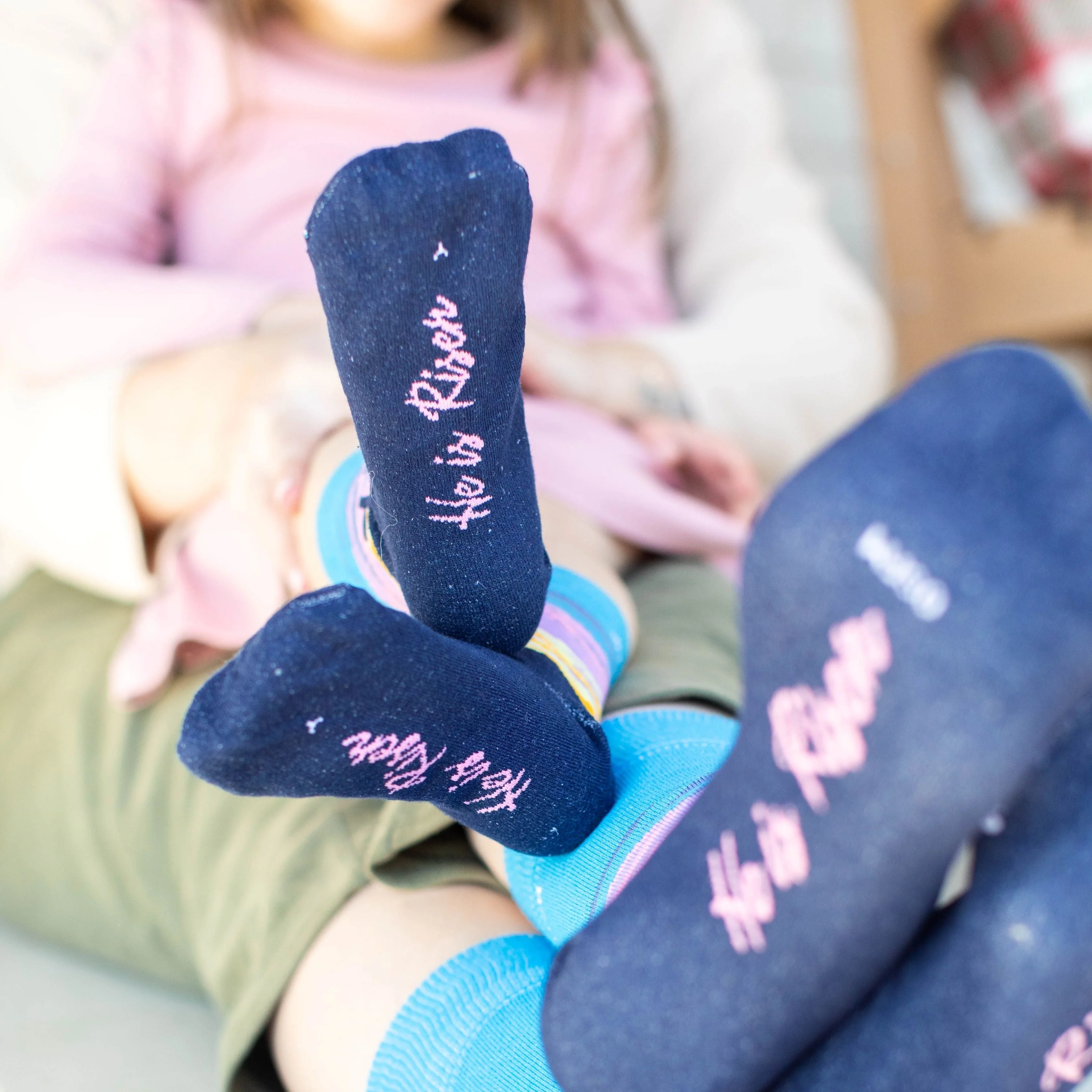 Easter Sunrise Kids Socks - Image 3