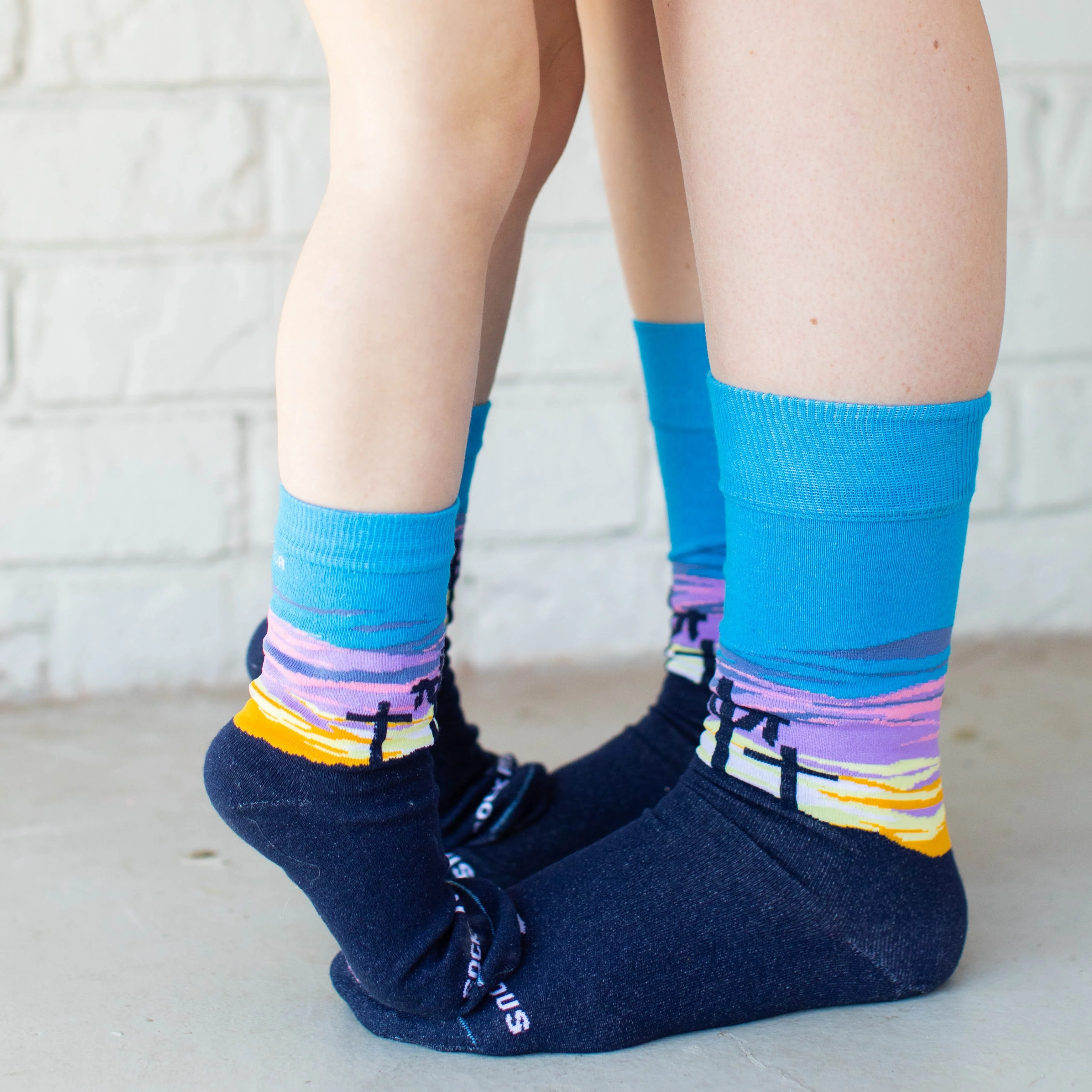 Easter Sunrise Kids Socks - Image 5