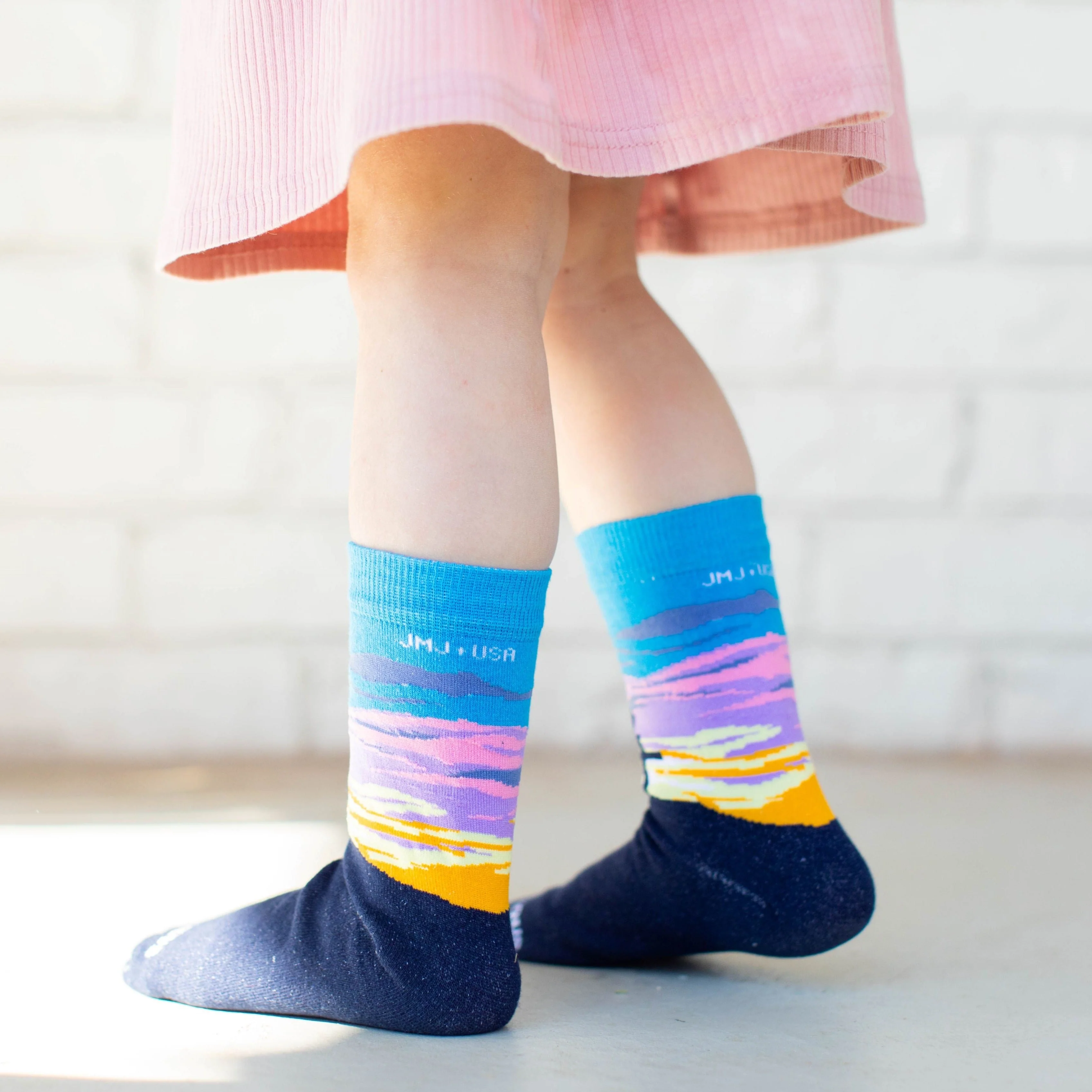 Easter Sunrise Kids Socks - Image 8