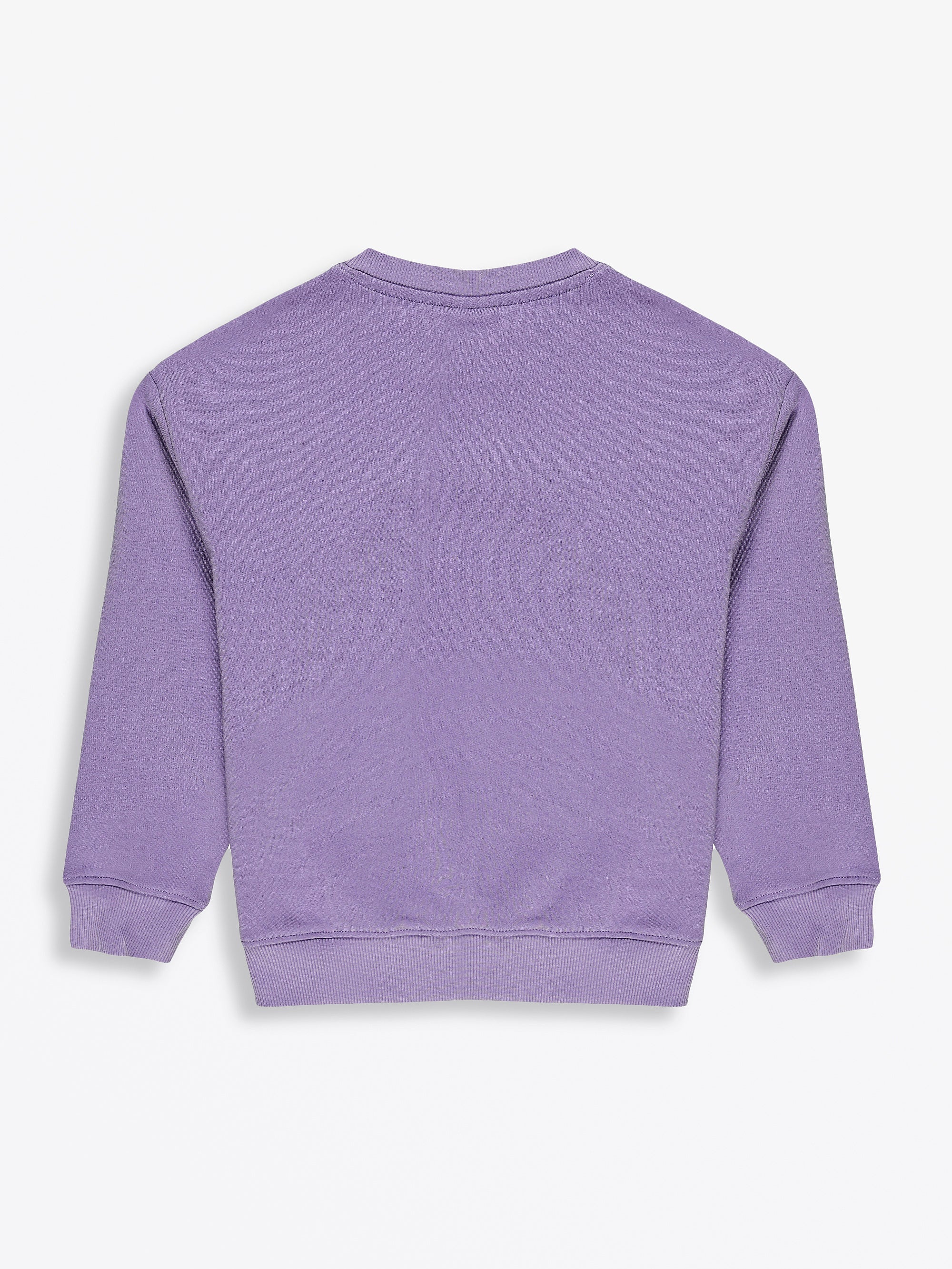 Eternal Life Purple Fleece Crewneck - Image 5