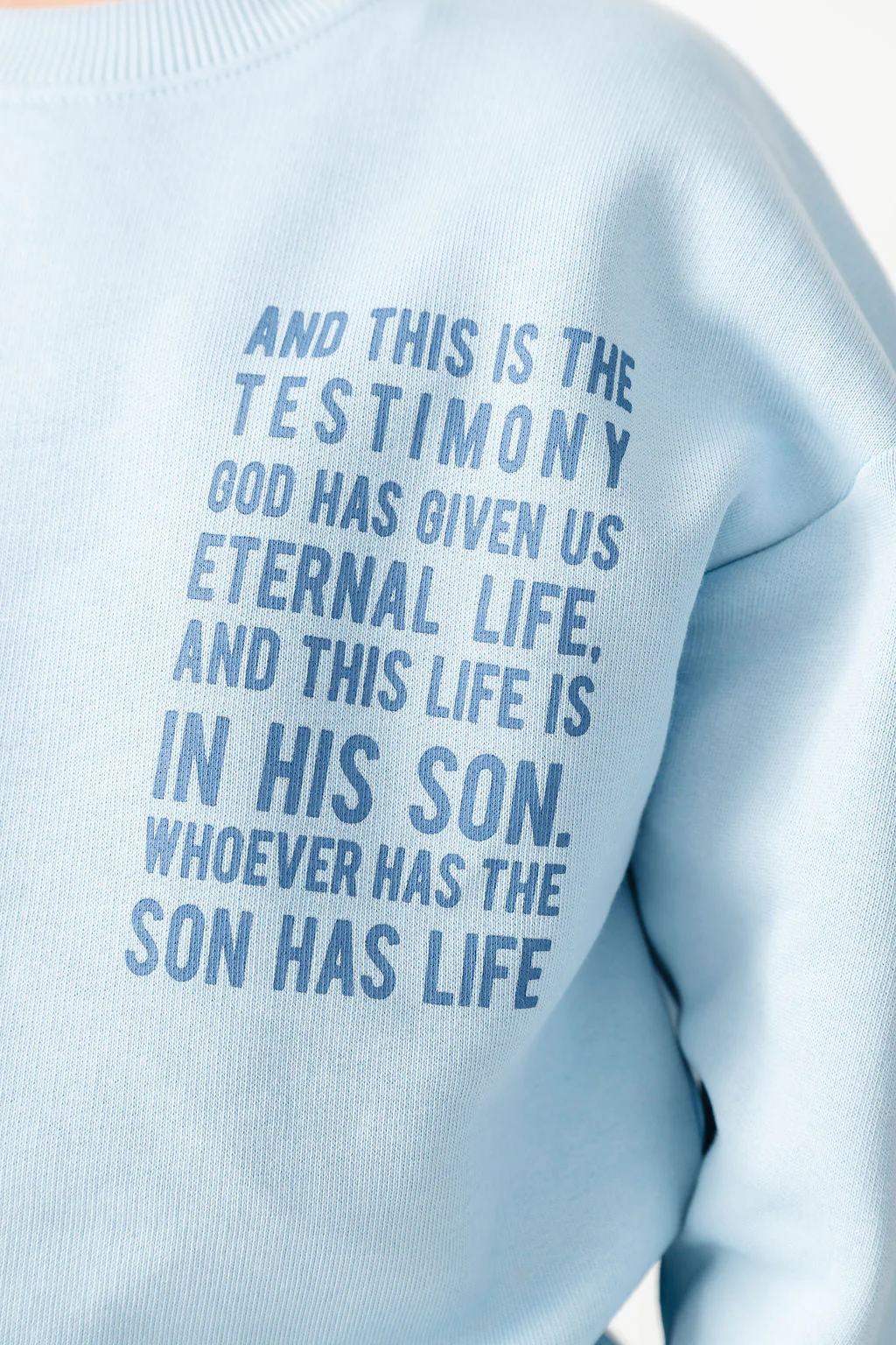 Eternal Life Skyway Fleece Crewneck - Image 12