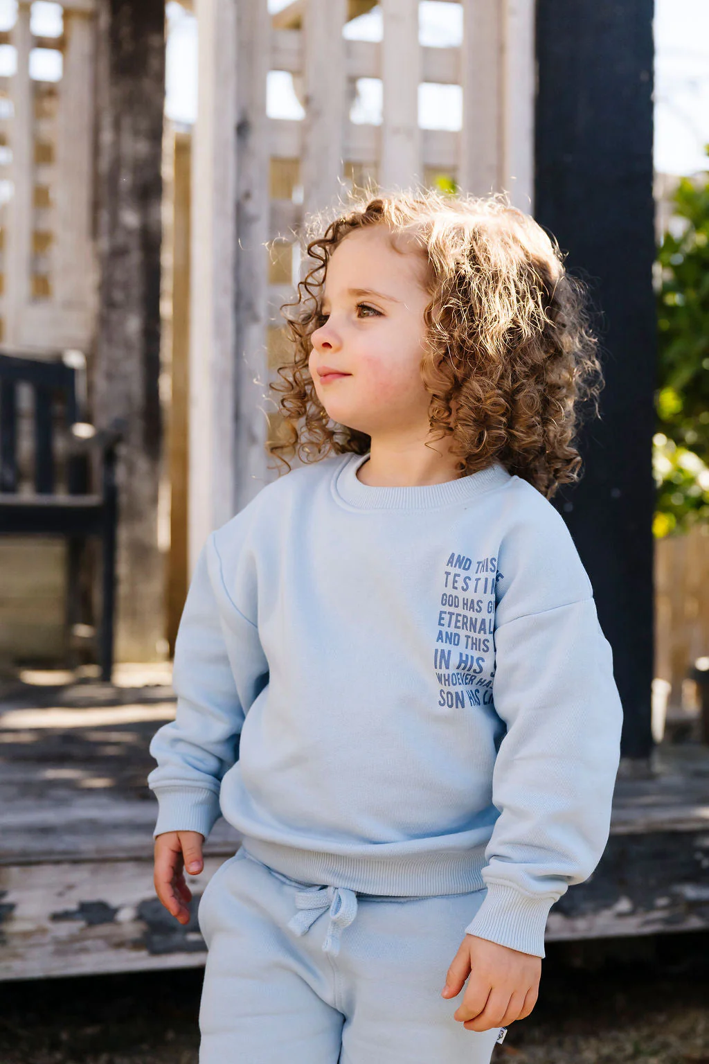 Eternal Life Skyway Fleece Crewneck - Image 4