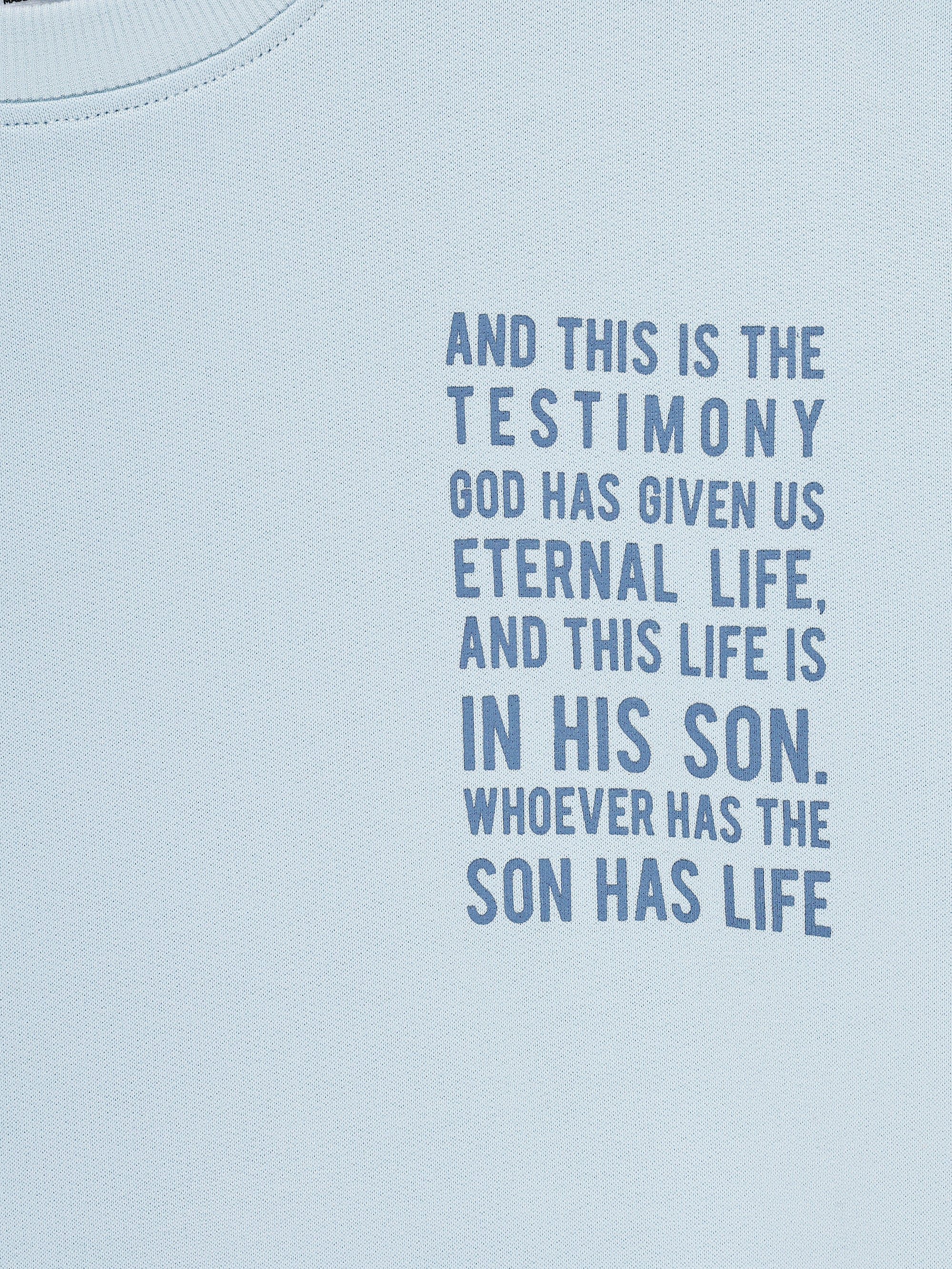Eternal Life Skyway Fleece Crewneck - Image 9