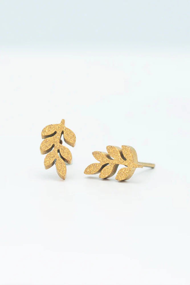 Fair-Trade Gold Grafted-In Earrings - Image 4