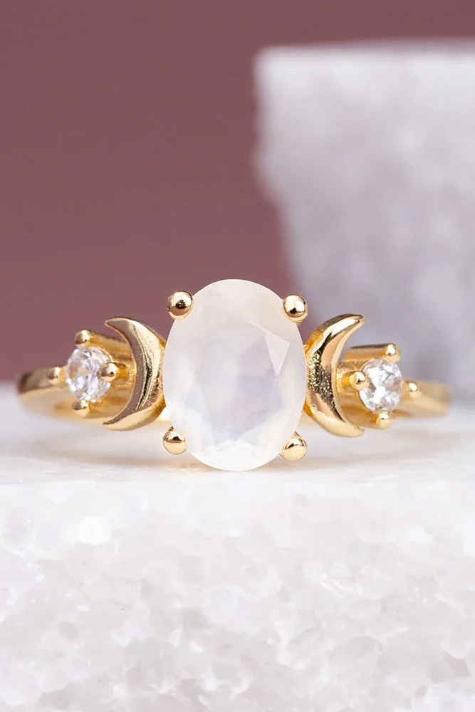 Fair-Trade Starlight Moonbeam Ring - Image 4
