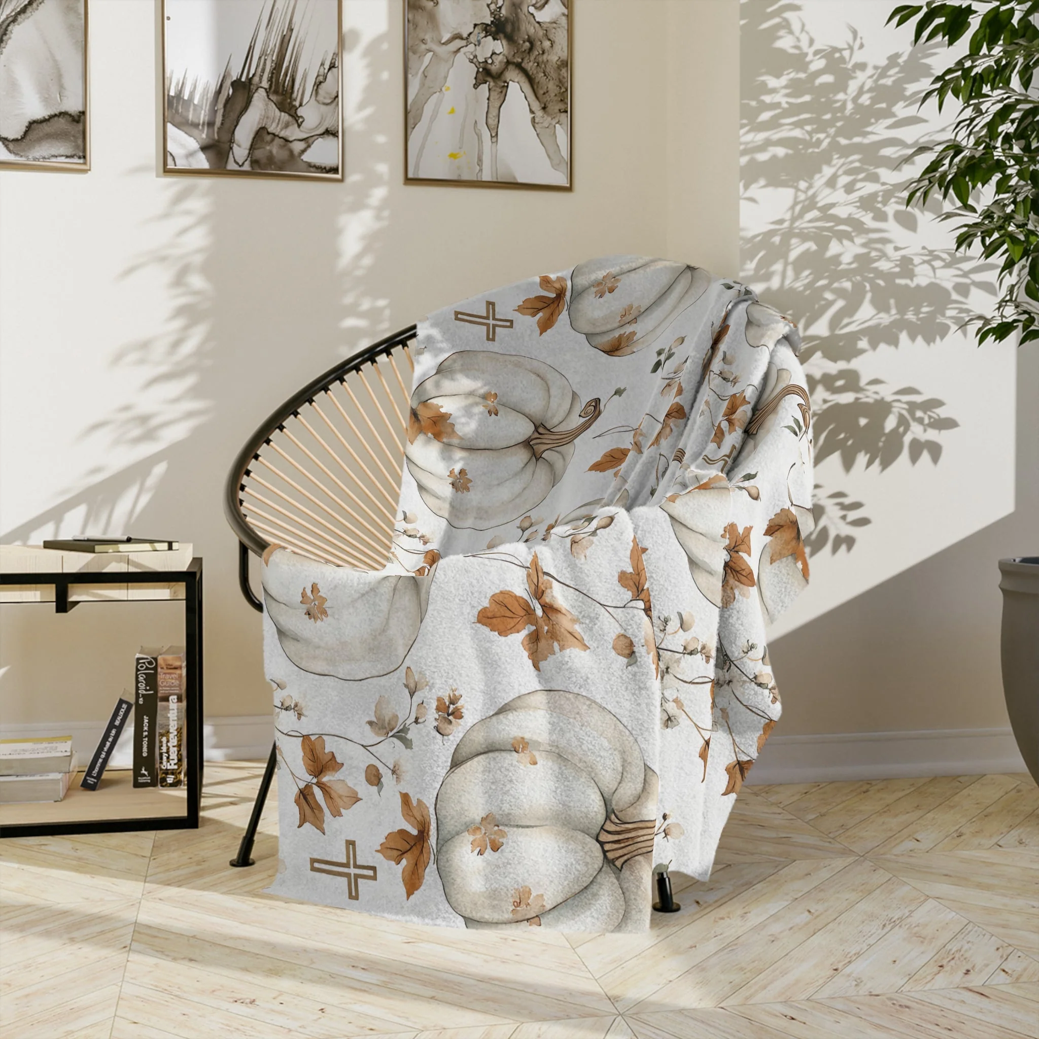 Faithful Harvest Minky Blanket - Image 11