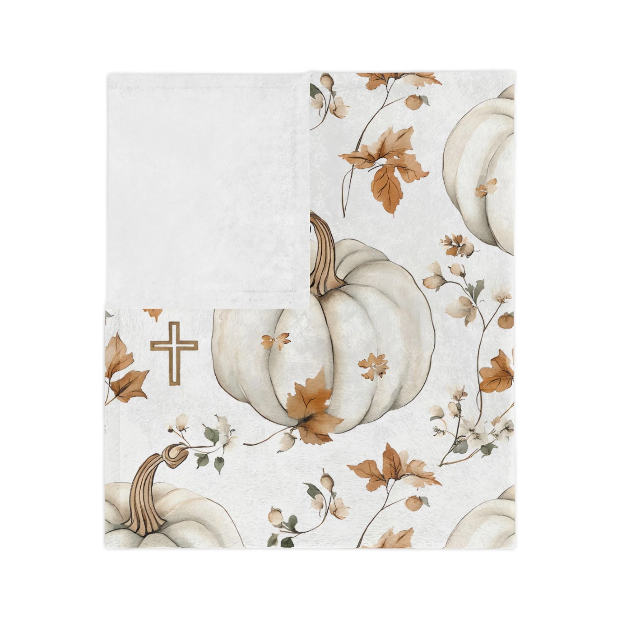 Faithful Harvest Minky Blanket - Image 4