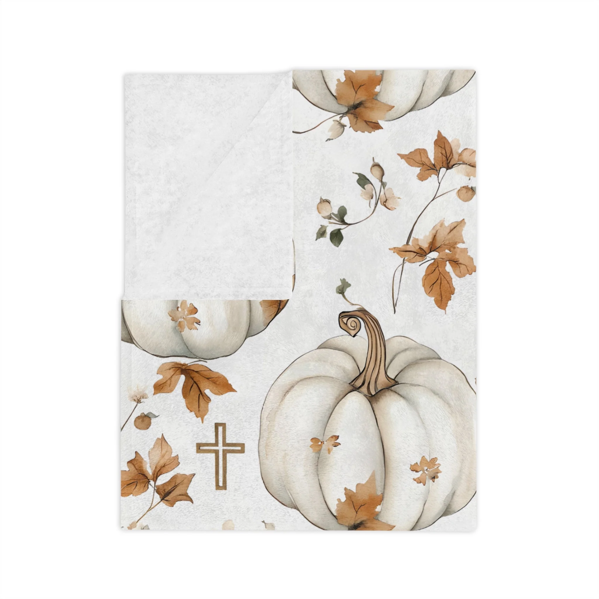 Faithful Harvest Minky Blanket - Image 5