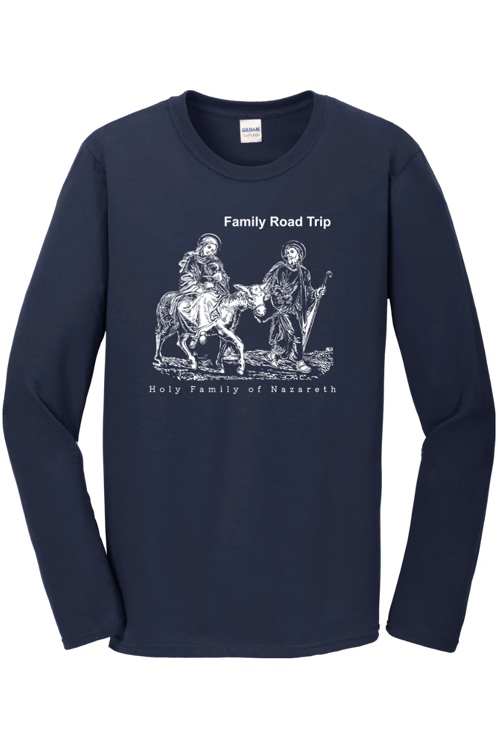 Family Road Trip - Holy Family Long Sleeve - Image 2