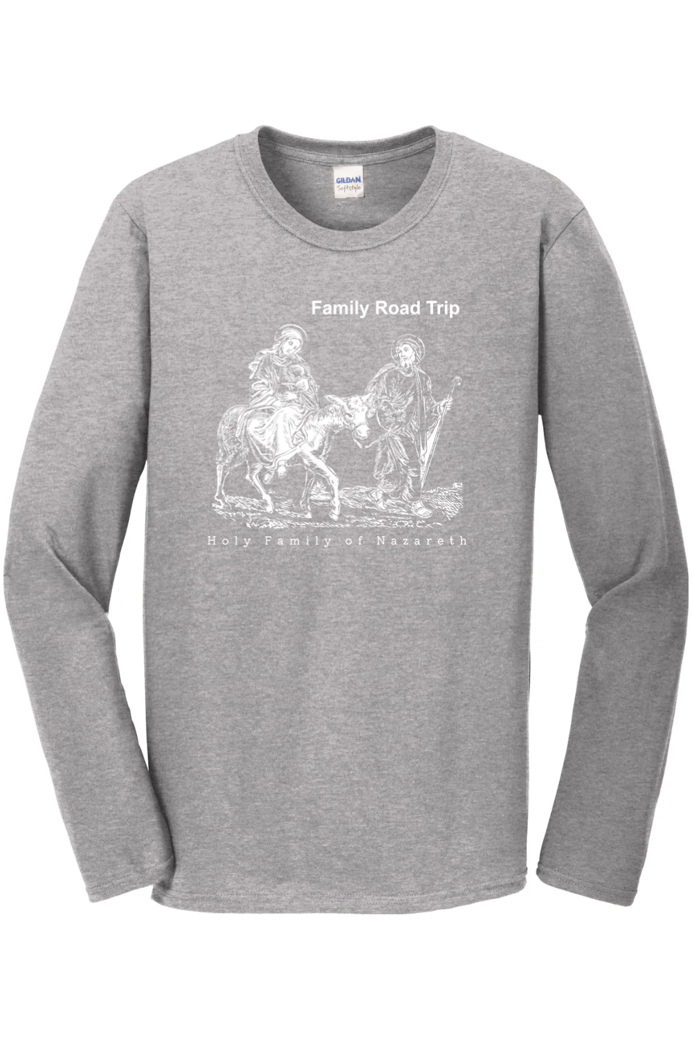 Family Road Trip - Holy Family Long Sleeve - Image 4