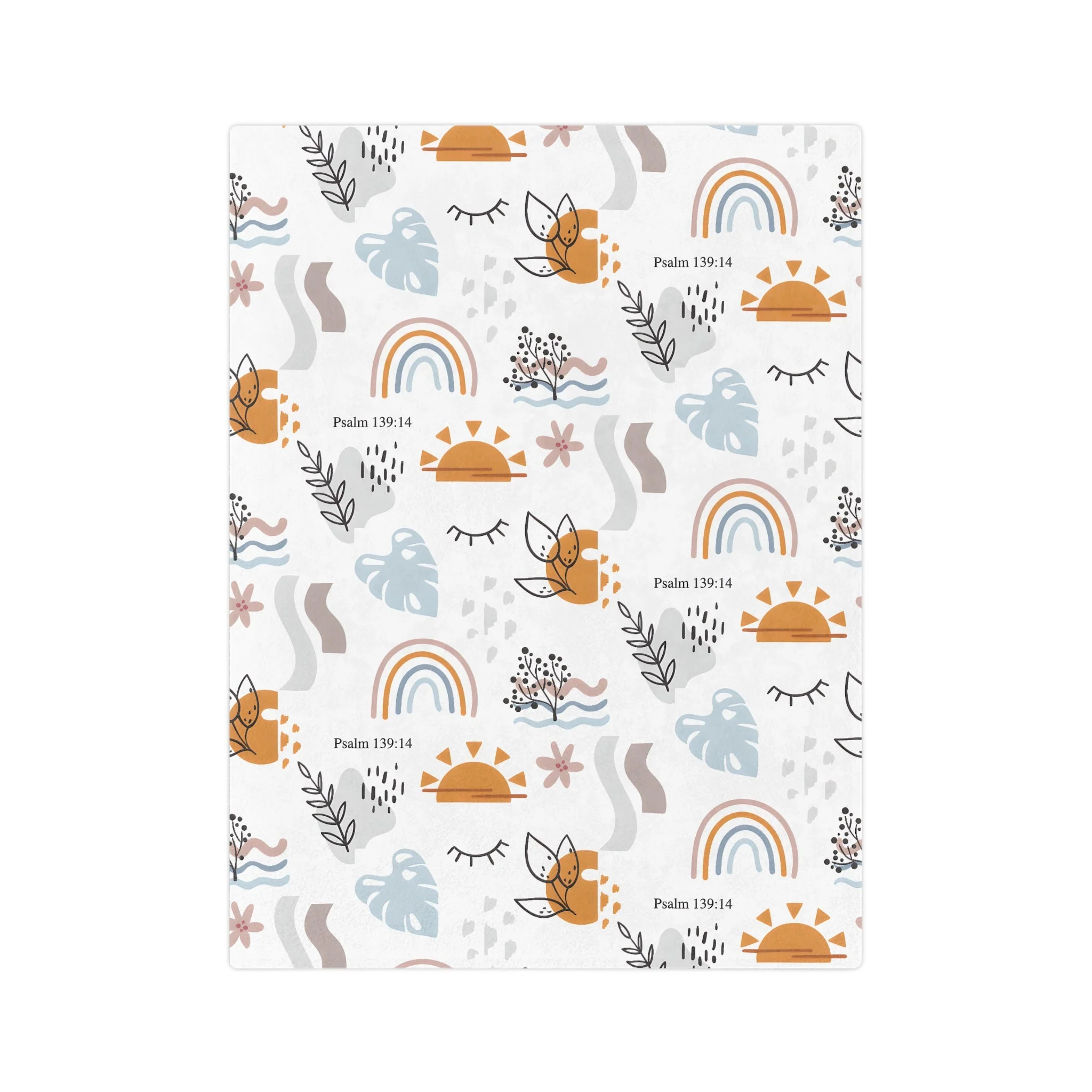 Fearfully and Wonderfully Made Fleece Blanket - Image 9