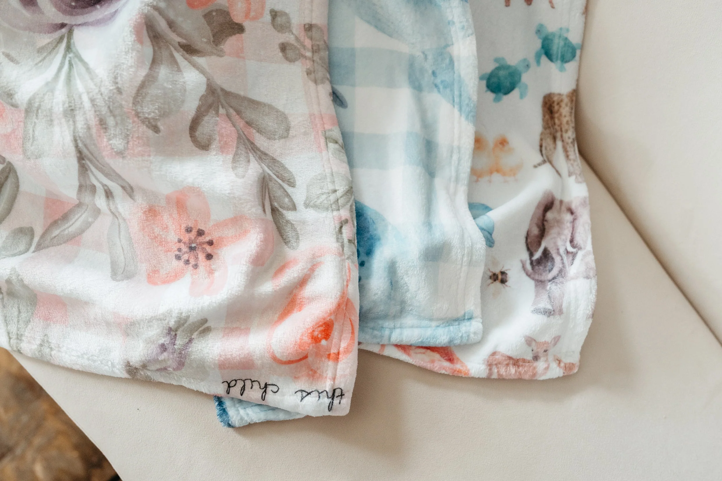 For This Child I Have Prayed Minky Blanket - Image 3