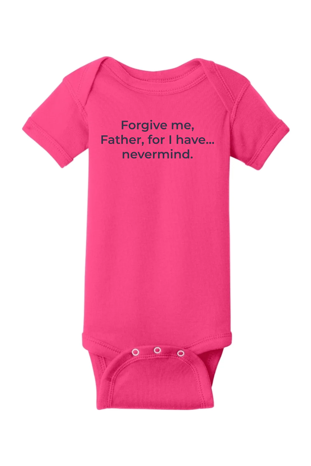 Forgive Me Father Onesie - Image 3