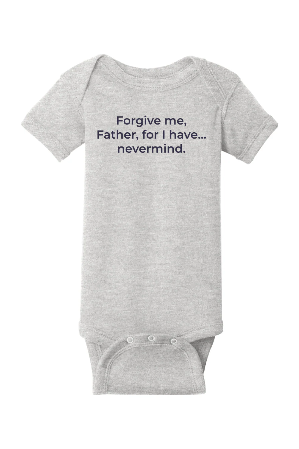 Forgive Me Father Onesie - Image 5