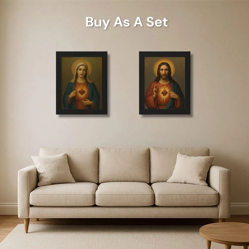 Framed Print Immaculate Heart of Mary Wall Decor - Image 4