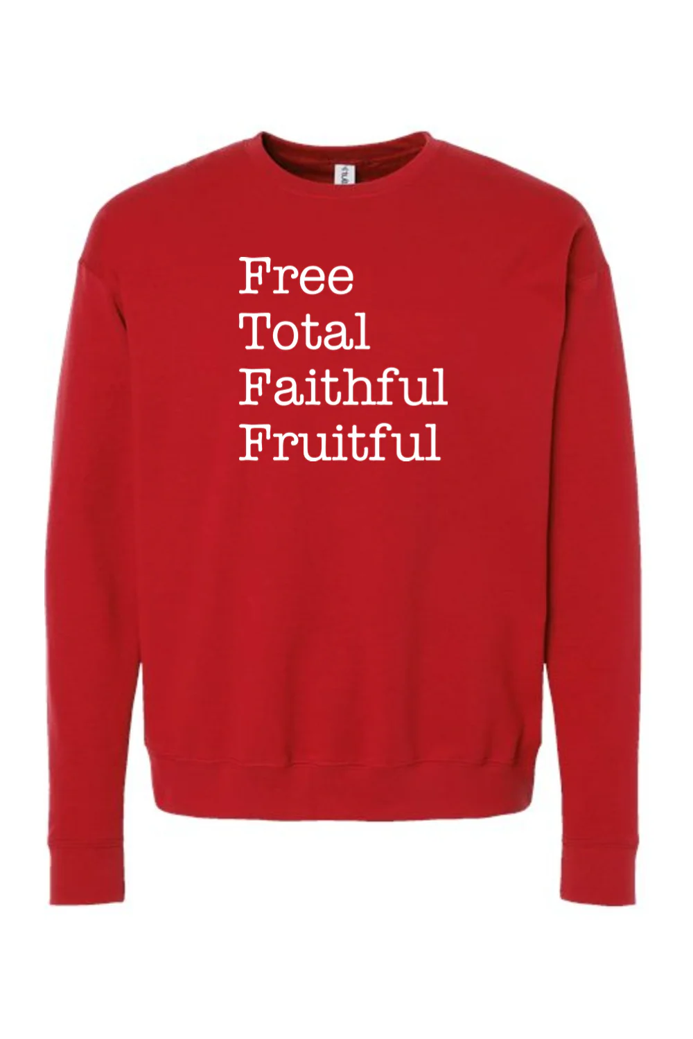 Free Total Faithful Fruitful - Theology of the Body Crewneck Sweatshirt - Image 8