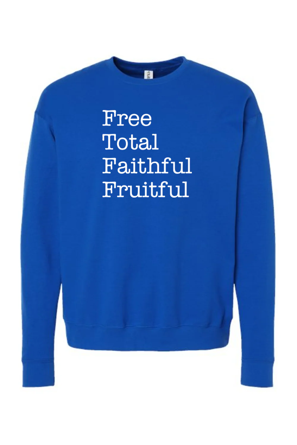 Free Total Faithful Fruitful - Theology of the Body Crewneck Sweatshirt - Image 9