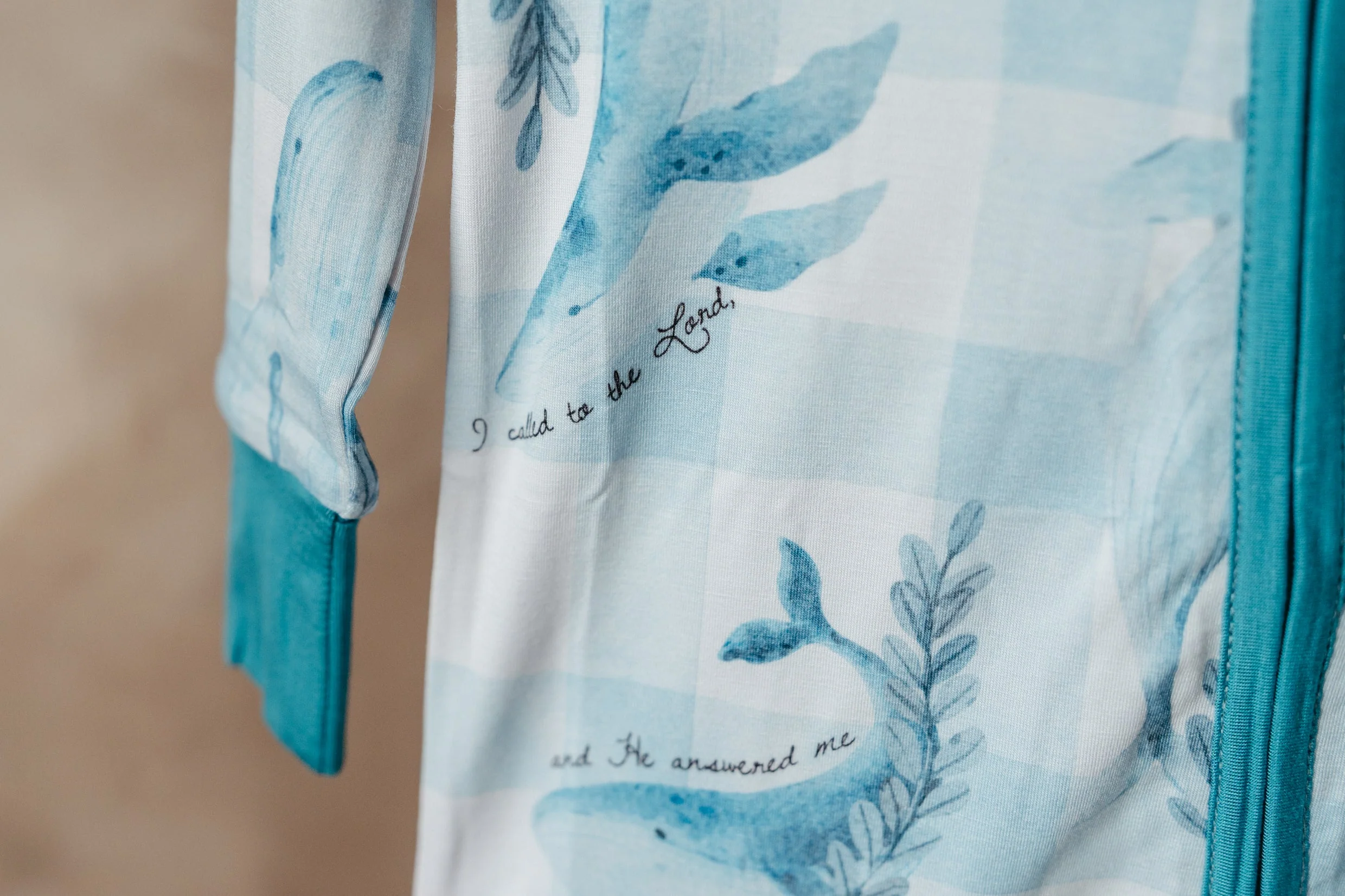From The Depths Bamboo Footed Onesie Pajama - Image 3