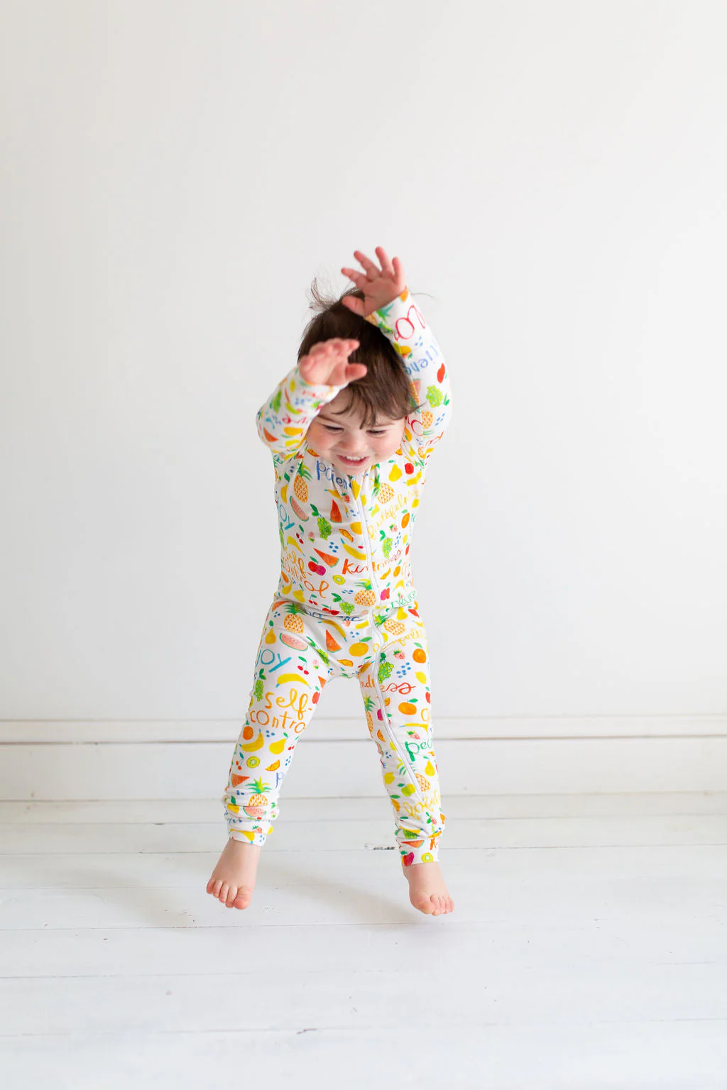 Fruit of the Spirit PJ Footless Onesie Bamboo - Image 3