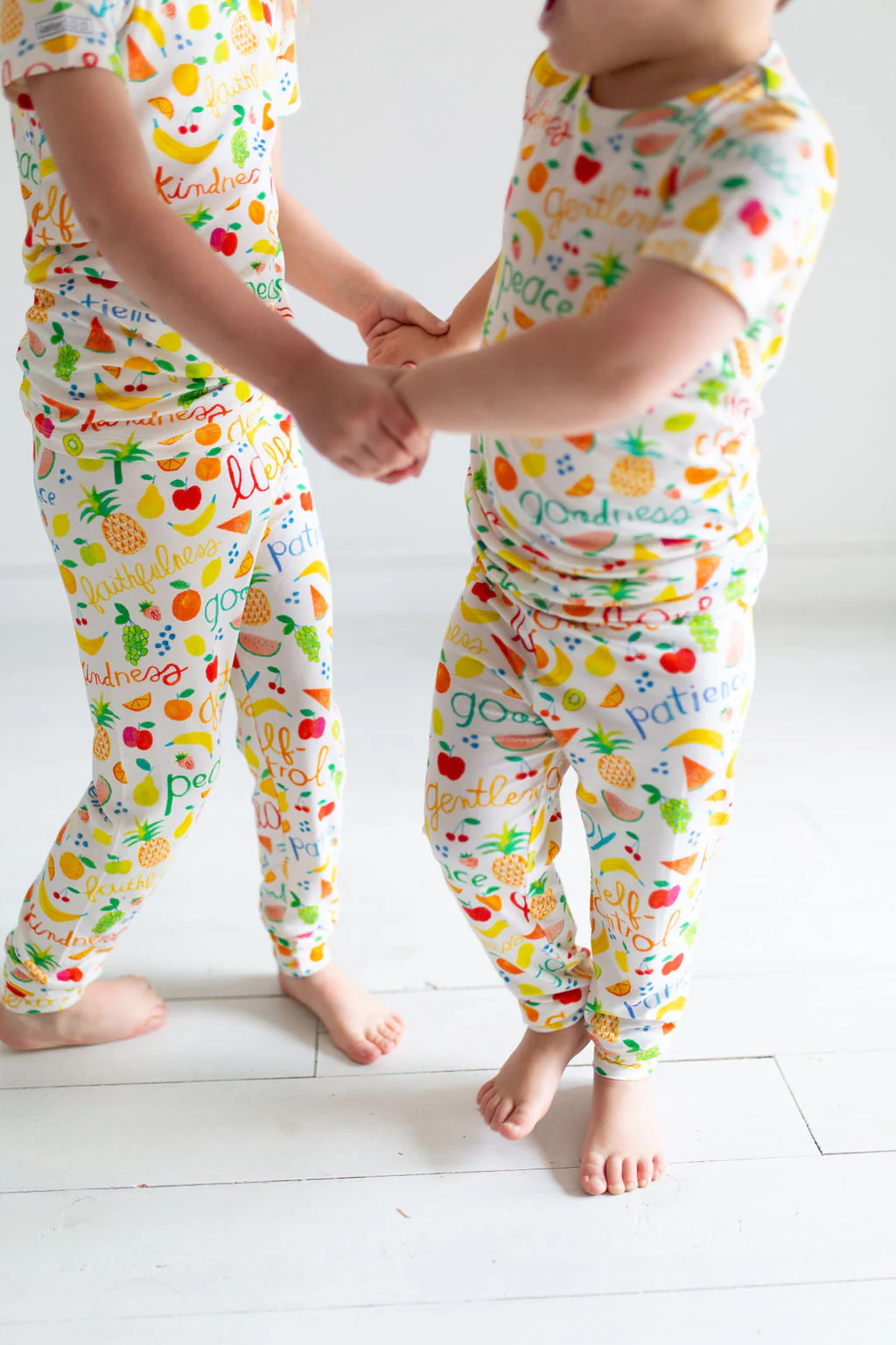 Fruit of the Spirit PJ Short Sleeve & Pants Set Bamboo - Image 3