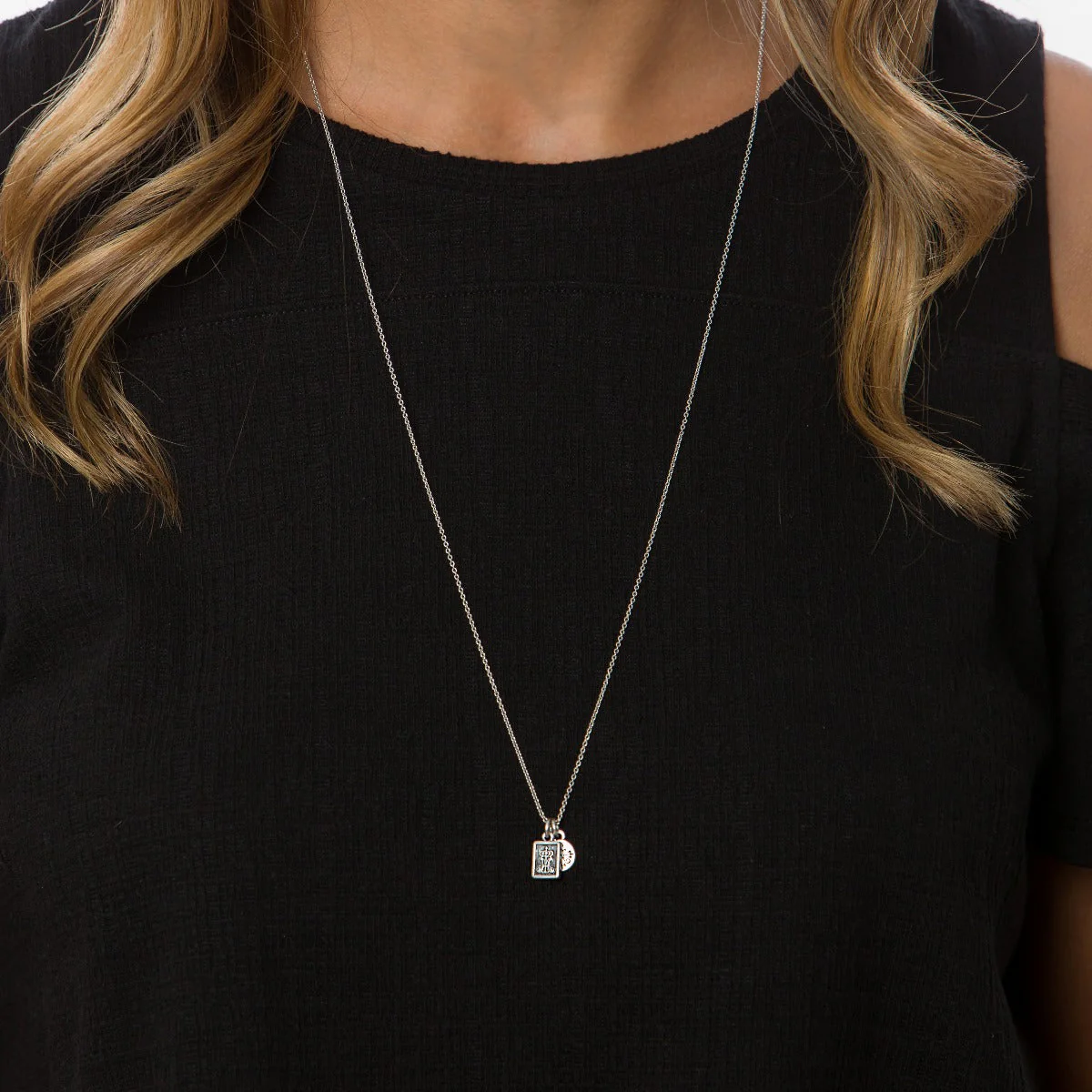 Garment of Grace Petite Scapular Necklace - Image 3