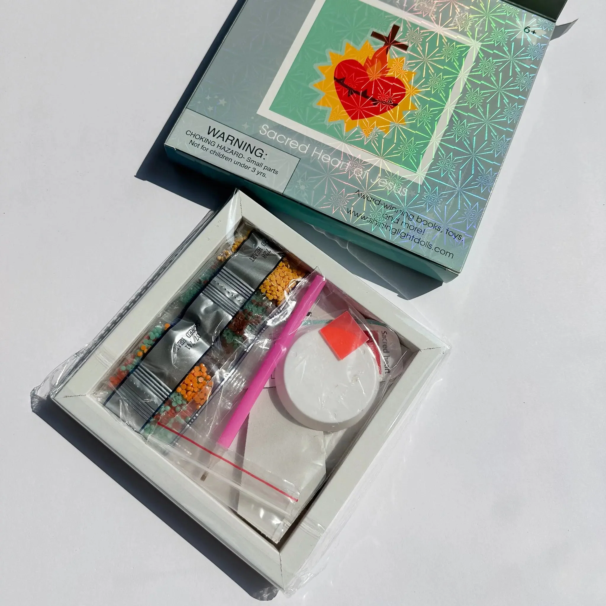 Gem Art Craft Kit Sacred Heart of Jesus - Image 7
