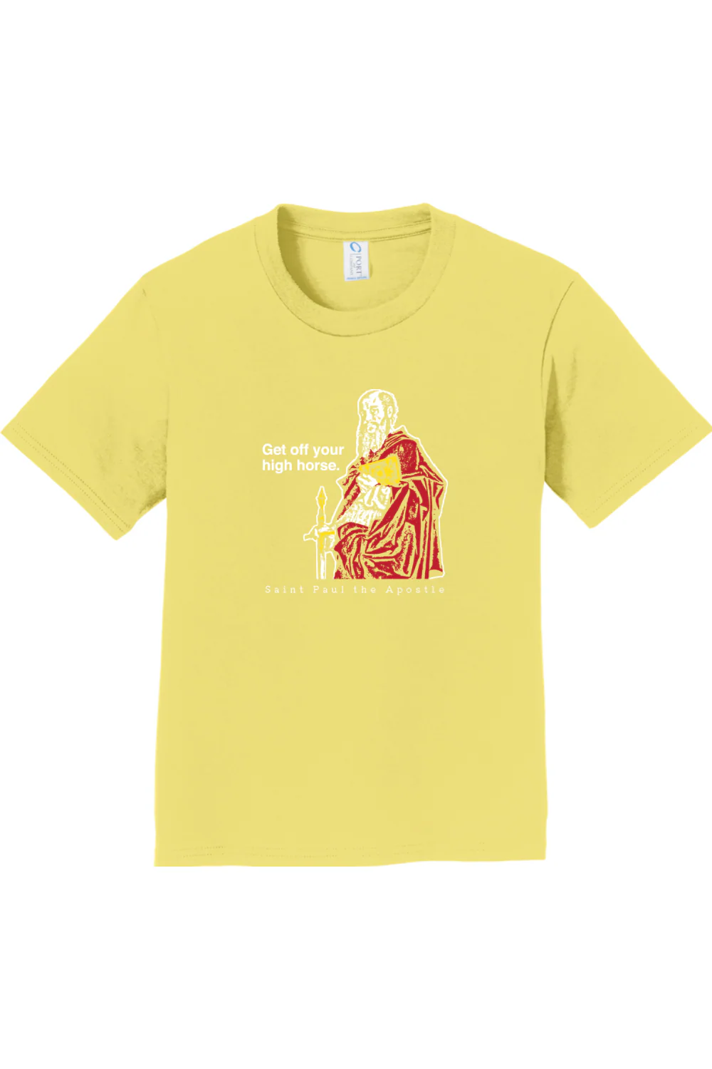 Get Off Your High Horse - St. Paul the Apostle - Youth T-Shirt - Image 7