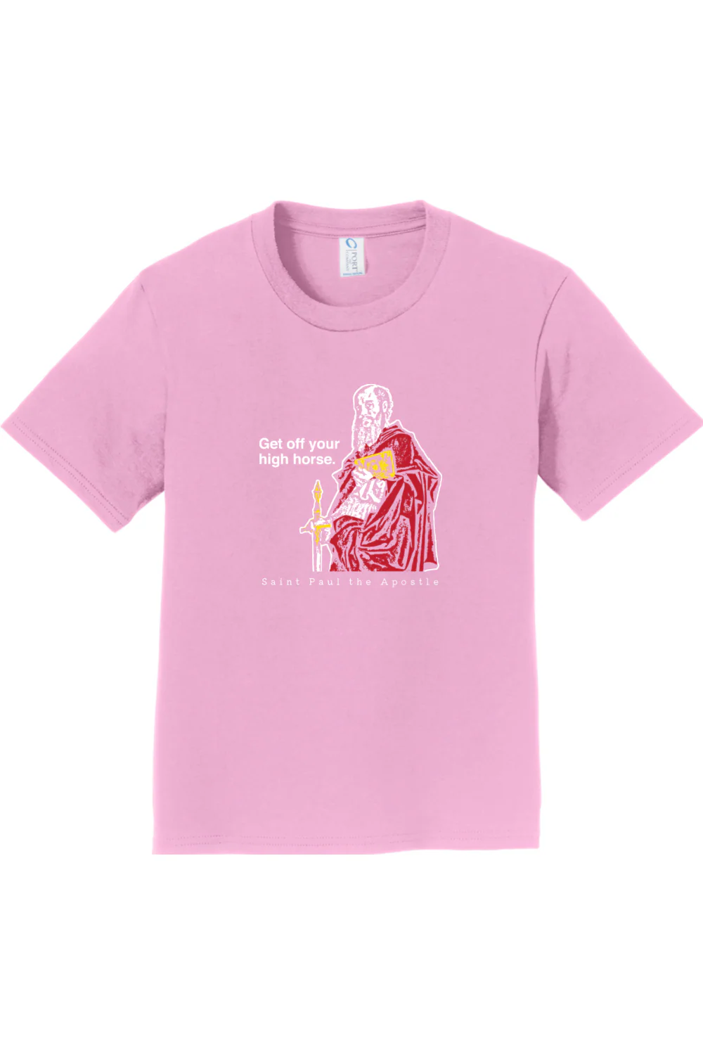 Get Off Your High Horse - St. Paul the Apostle - Youth T-Shirt - Image 9