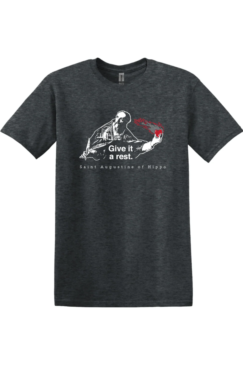 Give It a Rest - St. Augustine Adult T-Shirt - Image 10