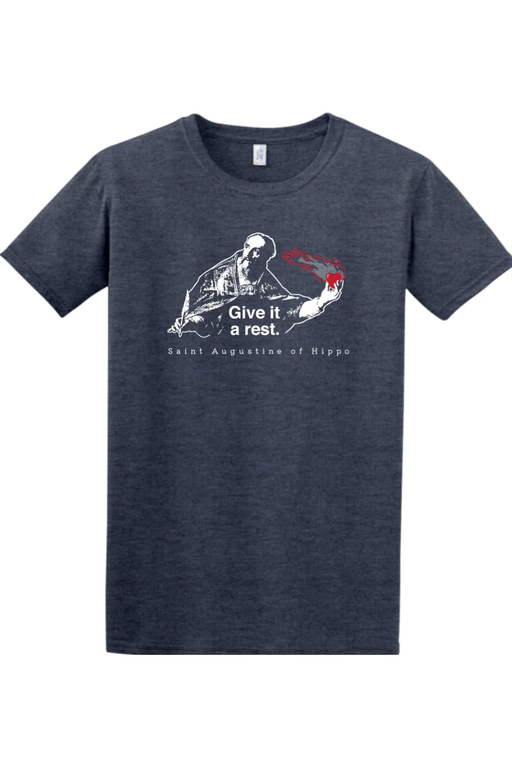 Give It a Rest - St. Augustine Adult T-Shirt - Image 2