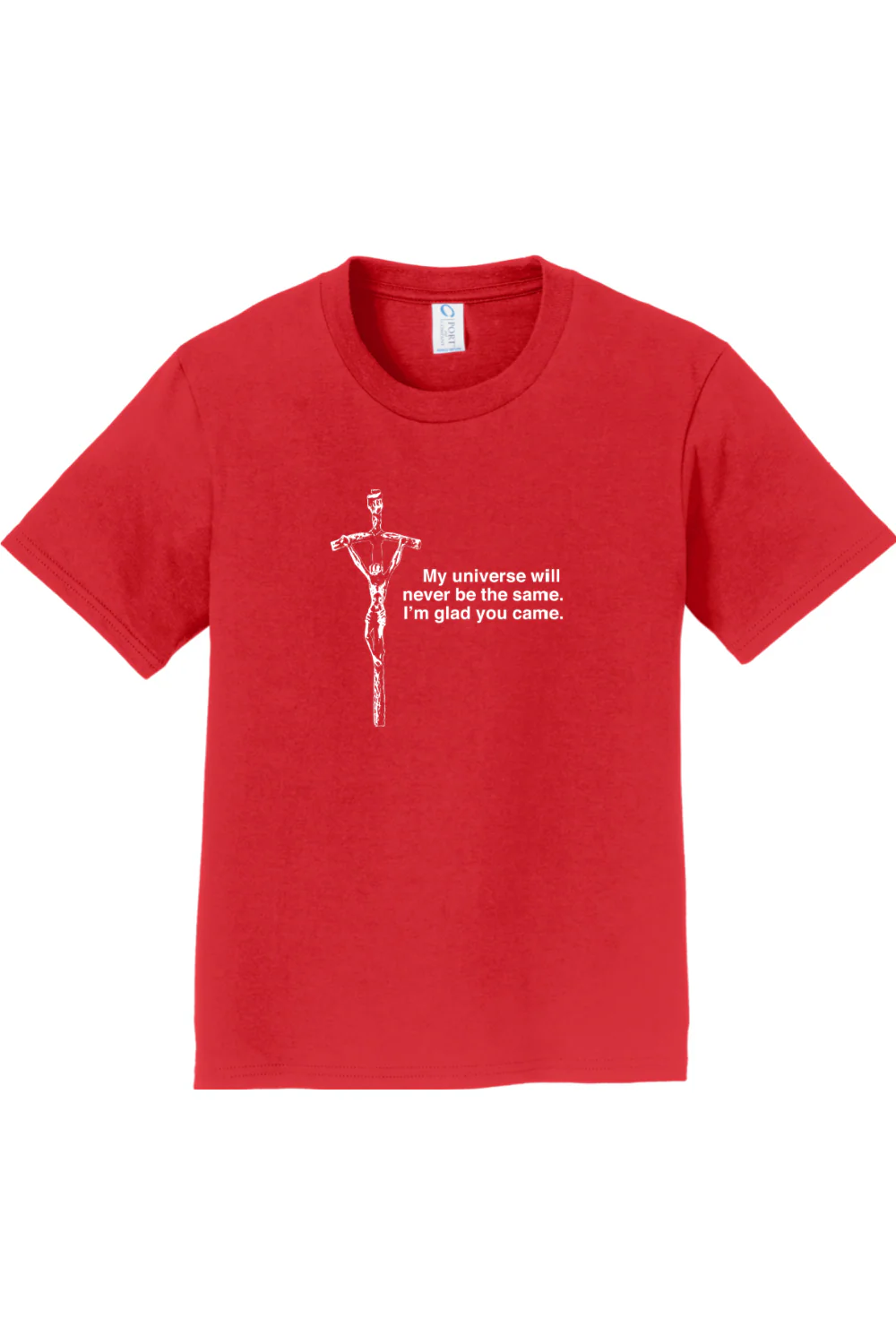 Glad He Came - Crucifix - Youth T-Shirt - Image 5