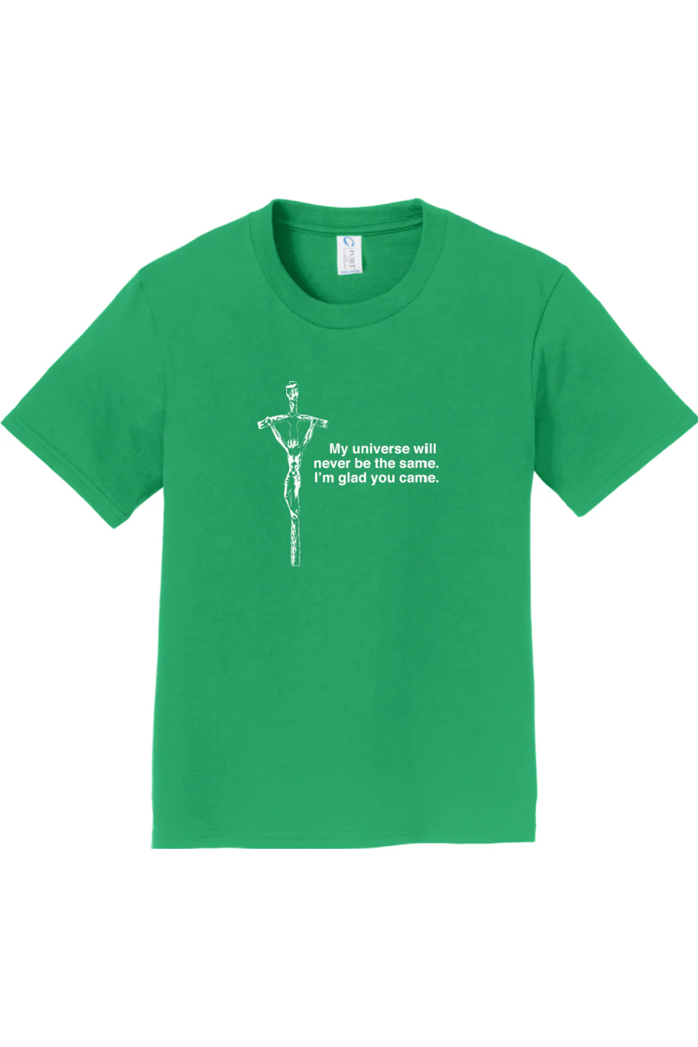Glad He Came - Crucifix - Youth T-Shirt - Image 6
