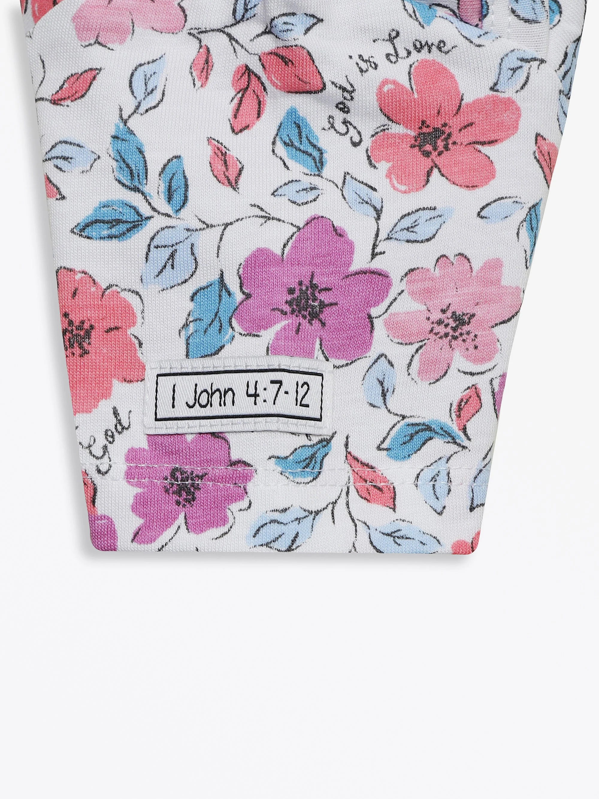 God is Love Long Sleeve Bodysuit Cotton - Image 3