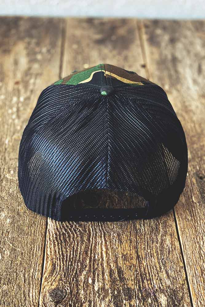 God We Trust Camo Trucker Hat - Image 5