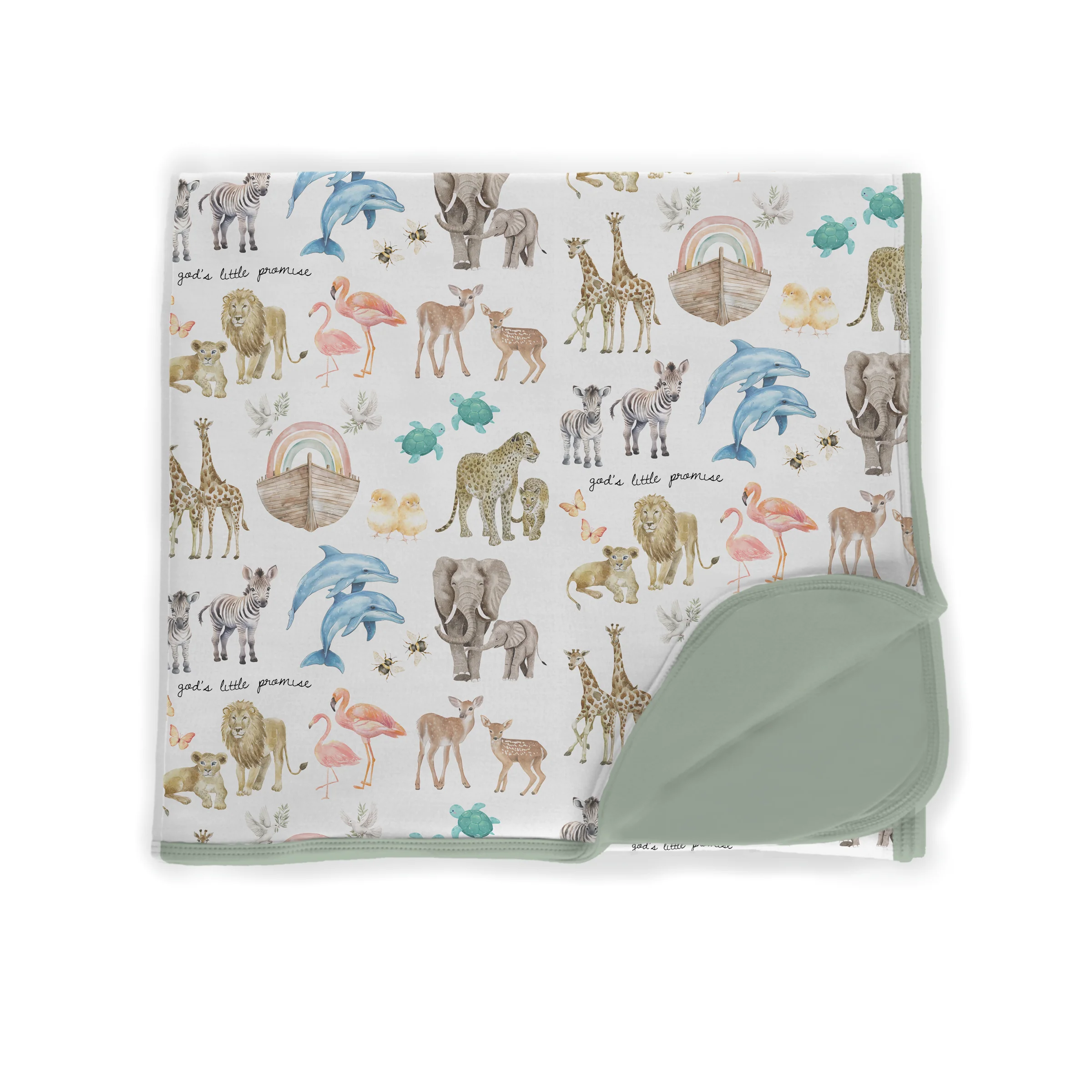 God's Little Promise Bamboo Swaddle Blanket