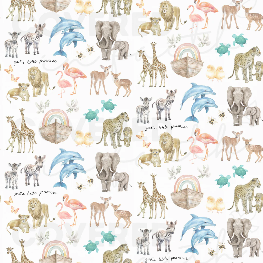 God's Little Promise Bamboo Swaddle Blanket - Image 4
