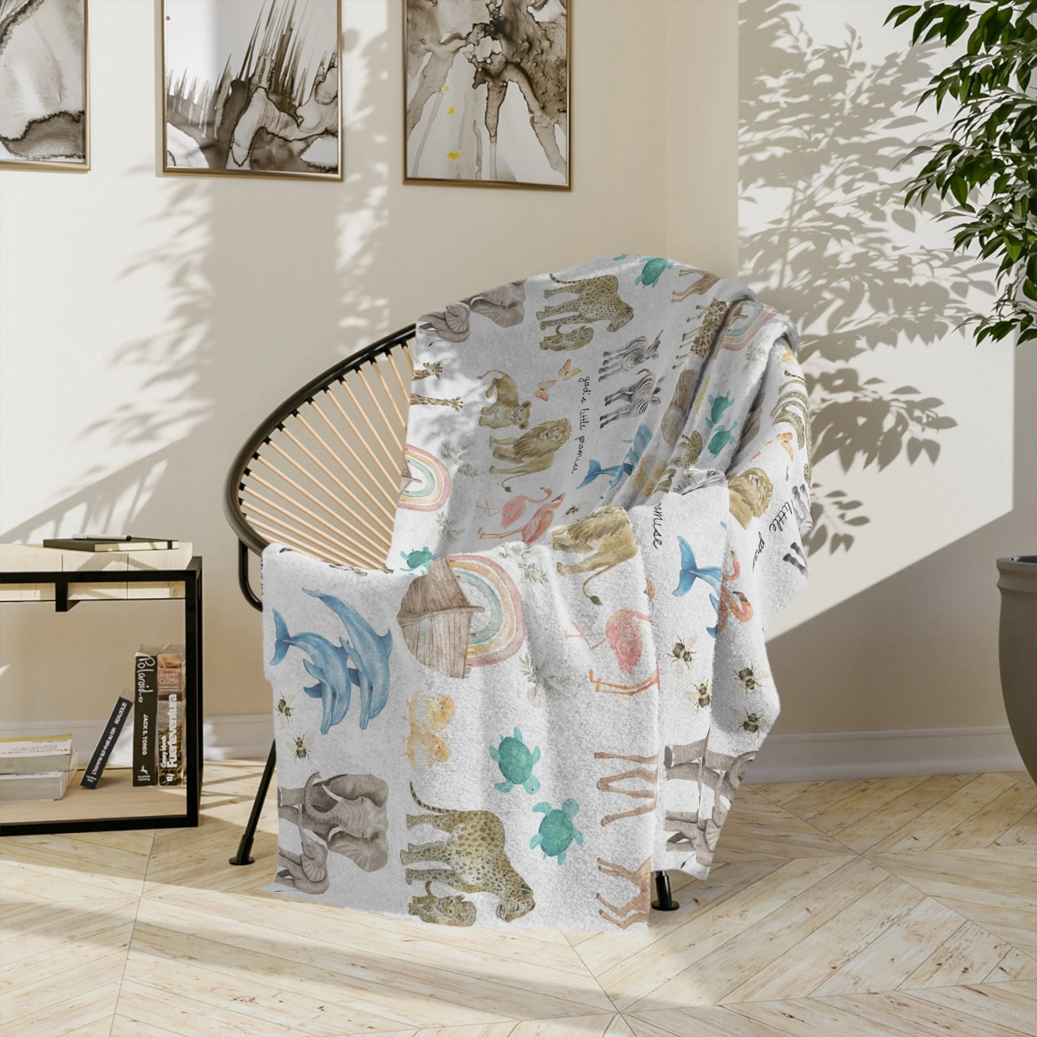 God's Little Promise Minky Blanket - Image 12