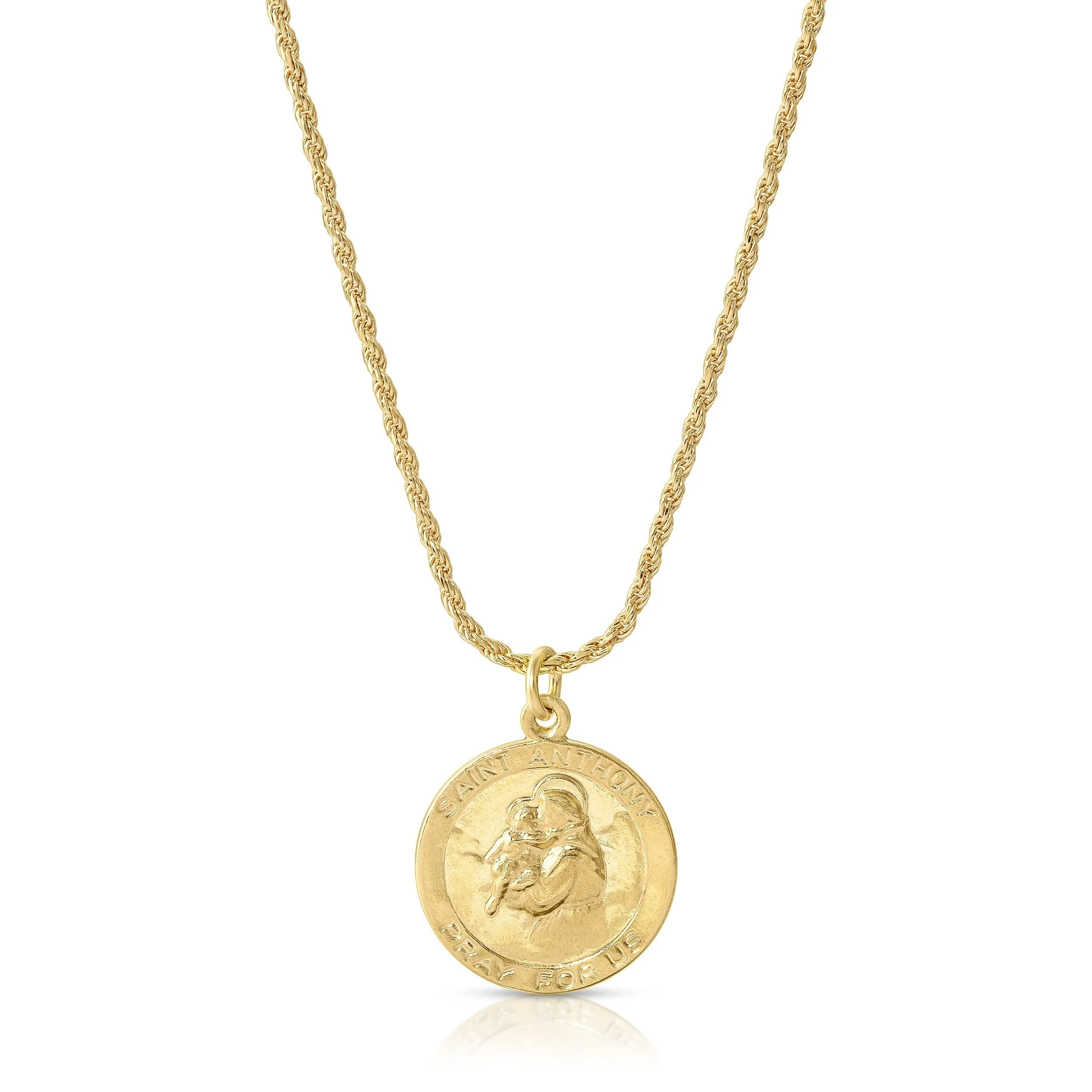 Gold Filled Saint Anthony - Image 2