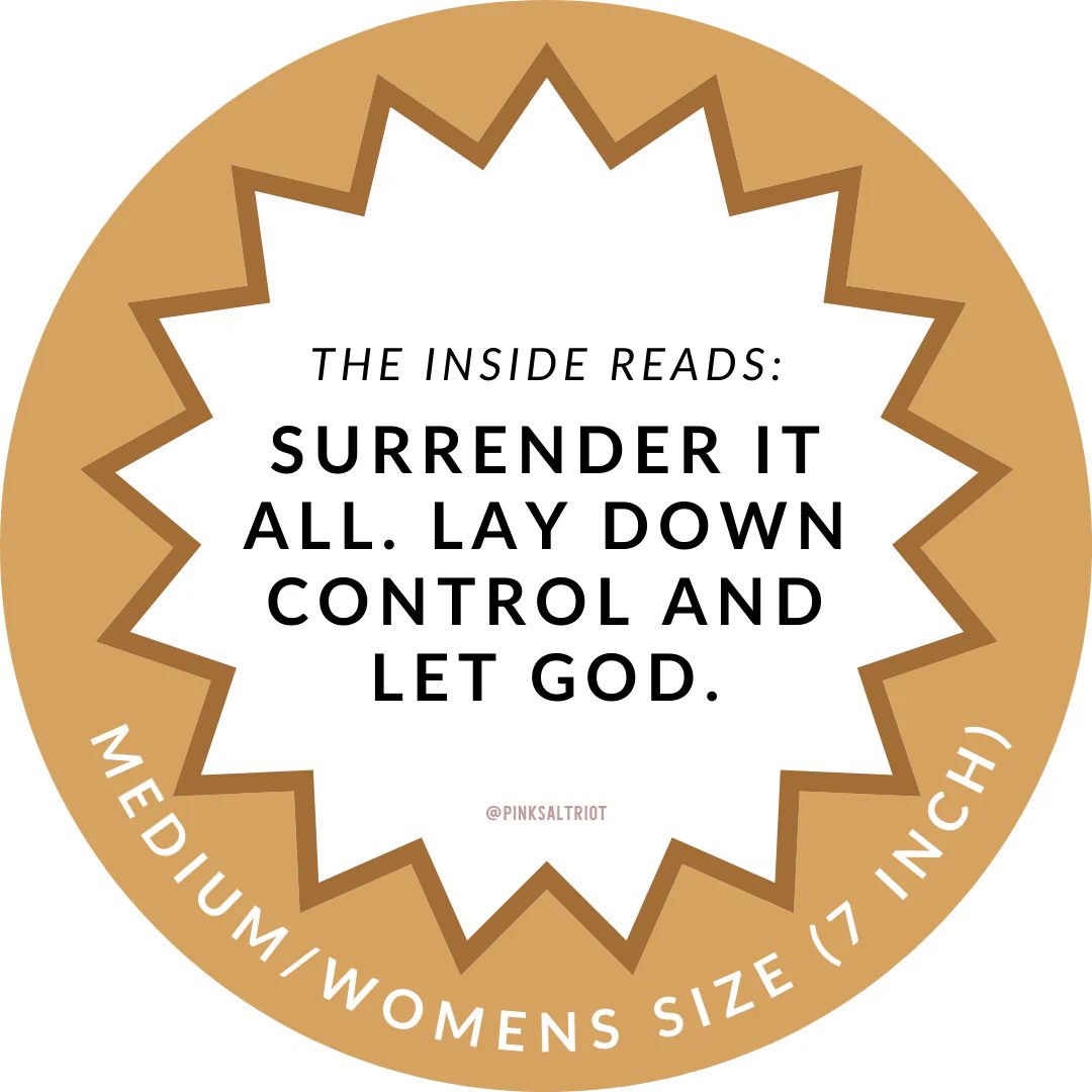 Gold Surrender It All Womens Truthband - Image 2