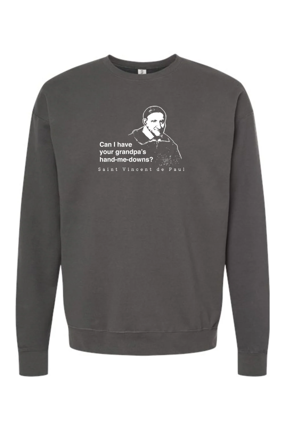 Grandpa's Hand-me-downs - St Vincent de Paul Crewneck Sweatshirt - Image 2