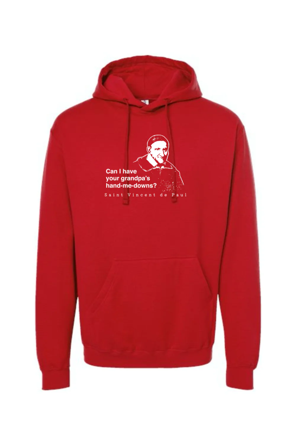 Grandpa's Hand-me-downs - St. Vincent de Paul Hoodie Sweatshirt - Image 12