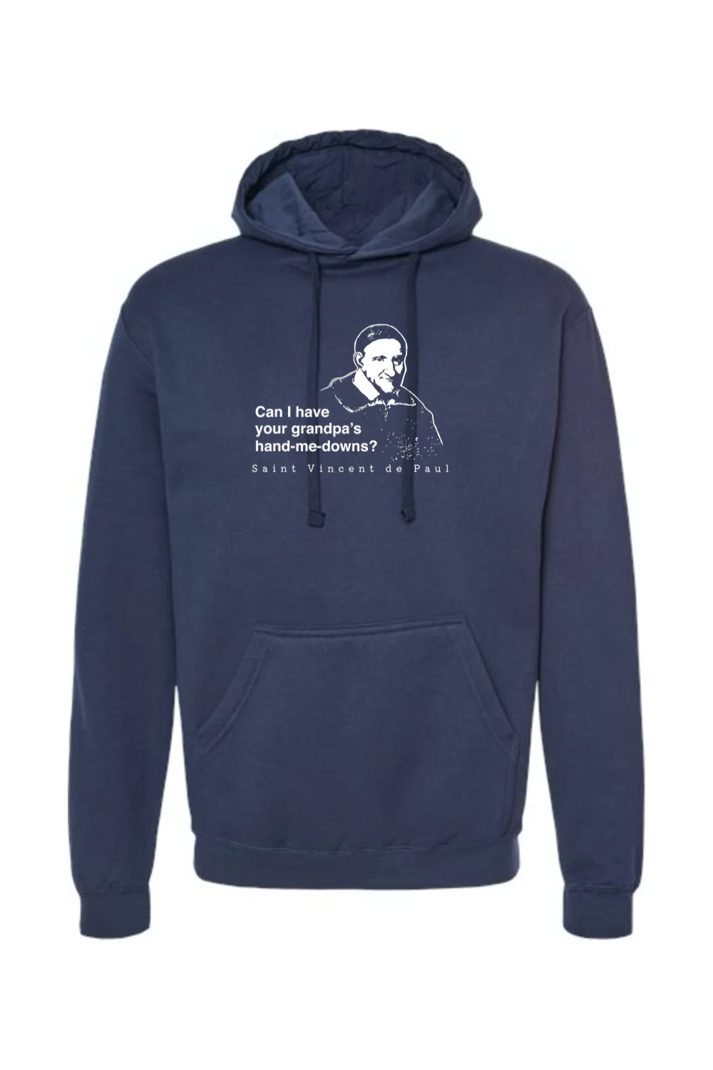 Grandpa's Hand-me-downs - St. Vincent de Paul Hoodie Sweatshirt - Image 9