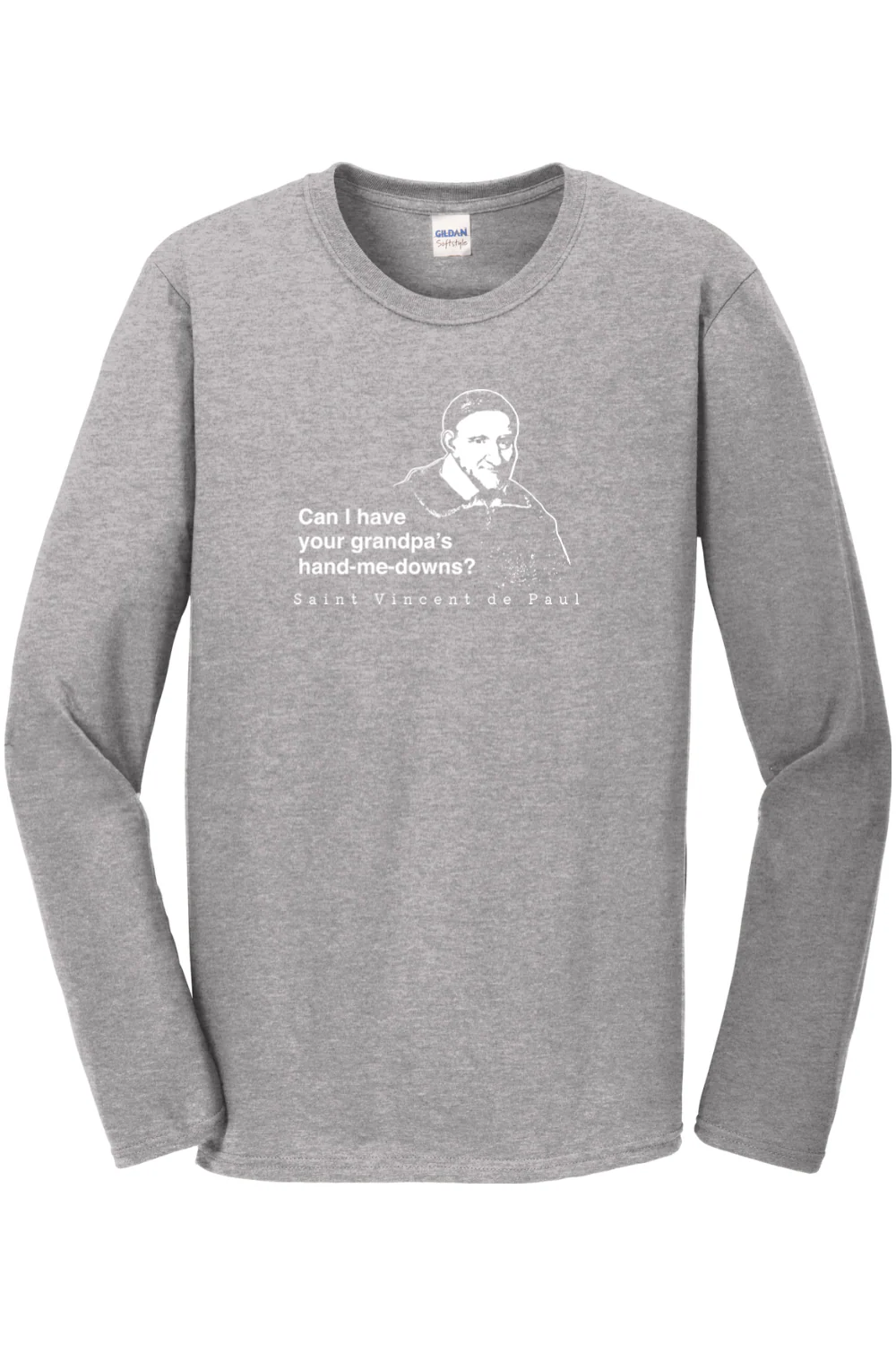 Grandpa's Hand-me-downs - St Vincent de Paul Long Sleeve - Image 2