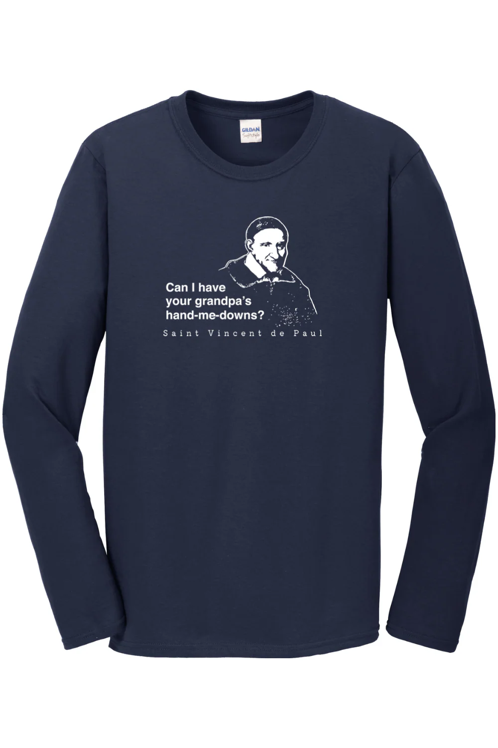 Grandpa's Hand-me-downs - St Vincent de Paul Long Sleeve - Image 3