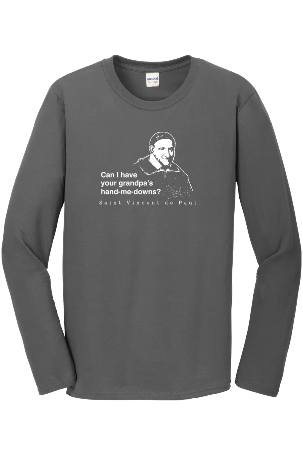 Grandpa's Hand-me-downs - St Vincent de Paul Long Sleeve - Image 4