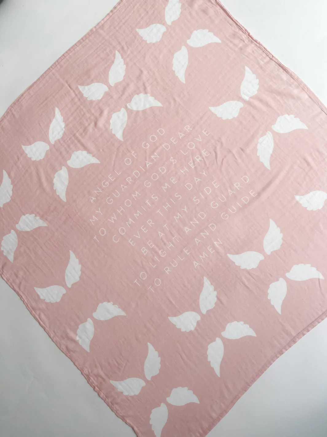 Guardian Angel Baby Swaddle (Pink) - Image 9